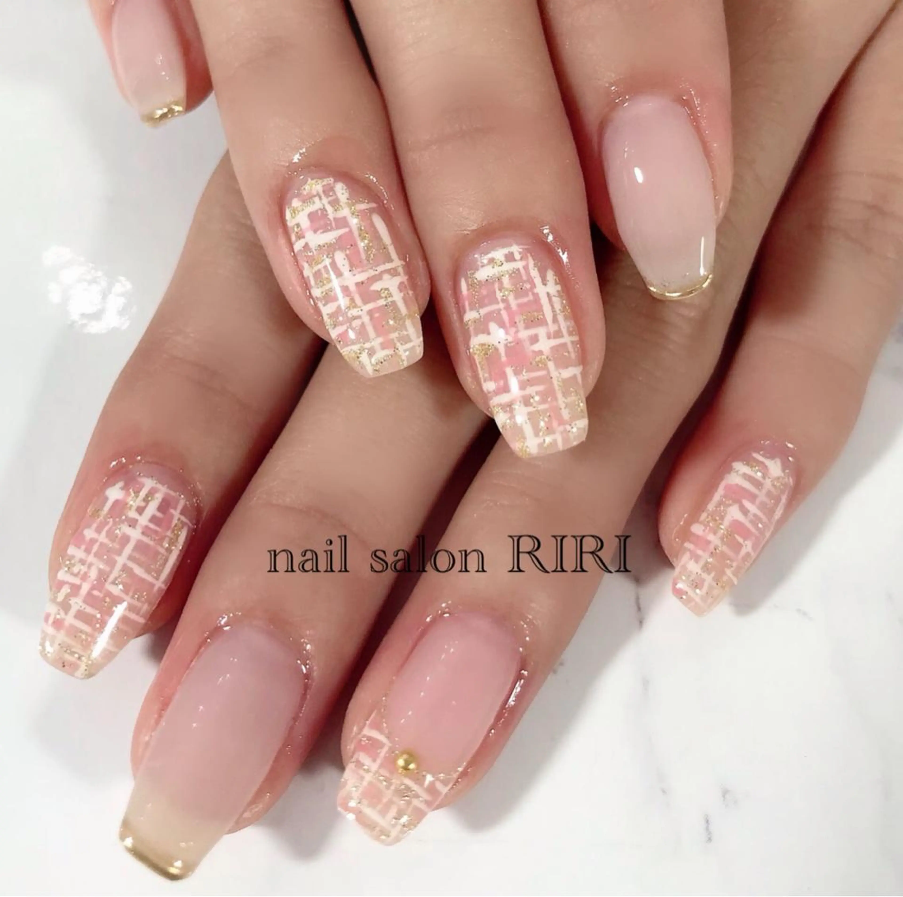 ネイル ツイードネイル private  nail  salon RIRI所属・RIRI リリのネイルデザイン