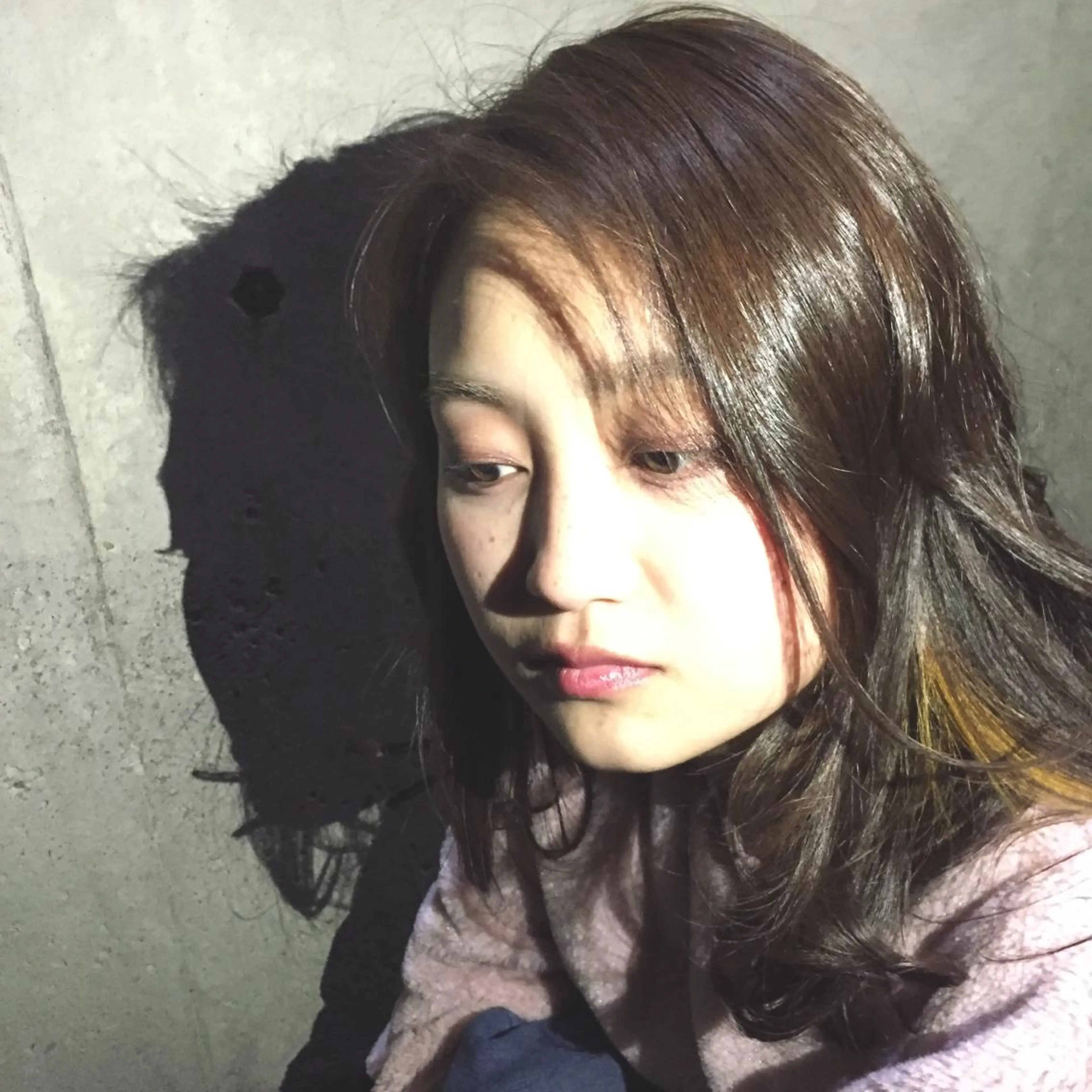 セミロング 黒田瀬奈/ボブ まろやかベージュのヘアスタイル