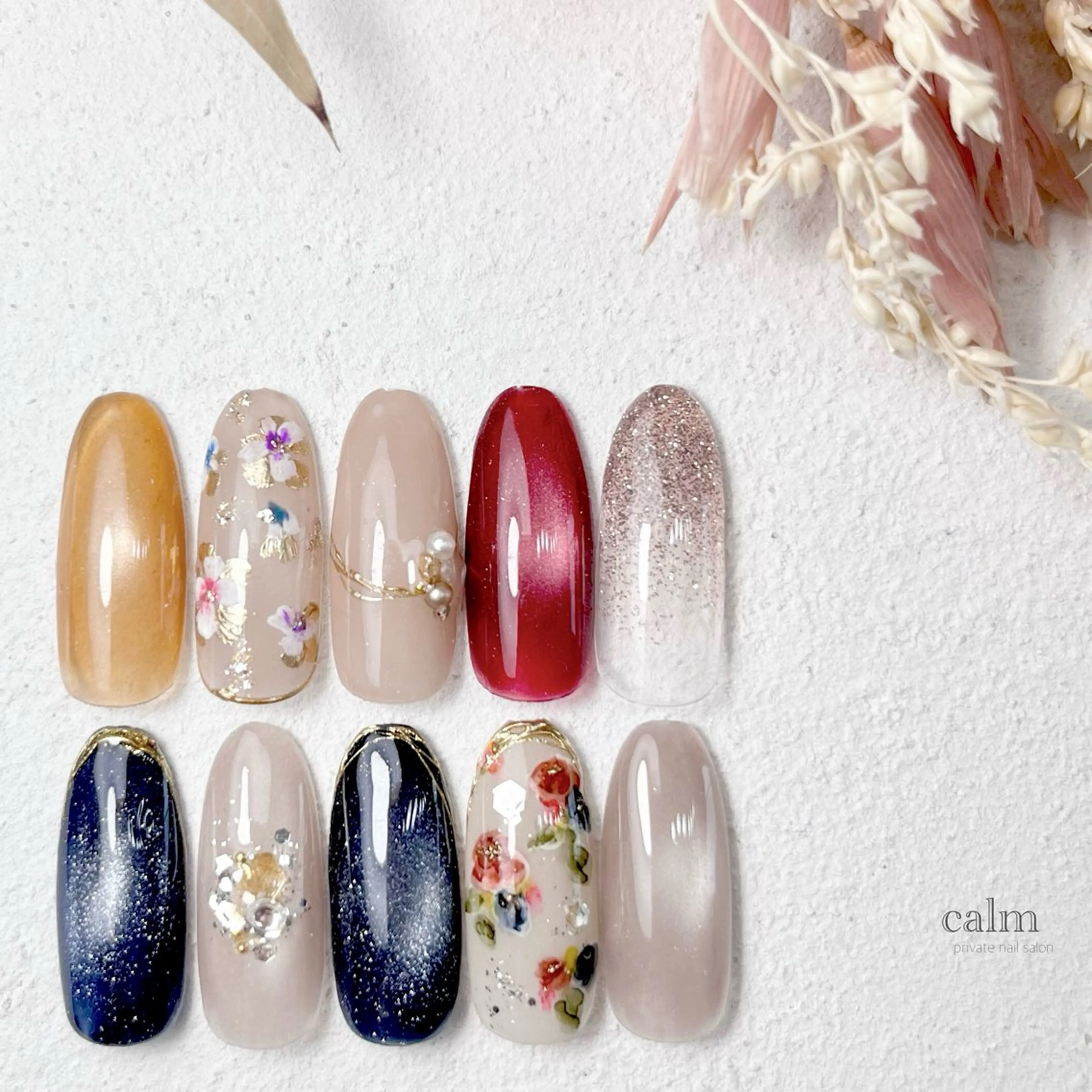 ネイル ハンドネイル calm 〔ｶｰﾑ〕のネイルデザイン