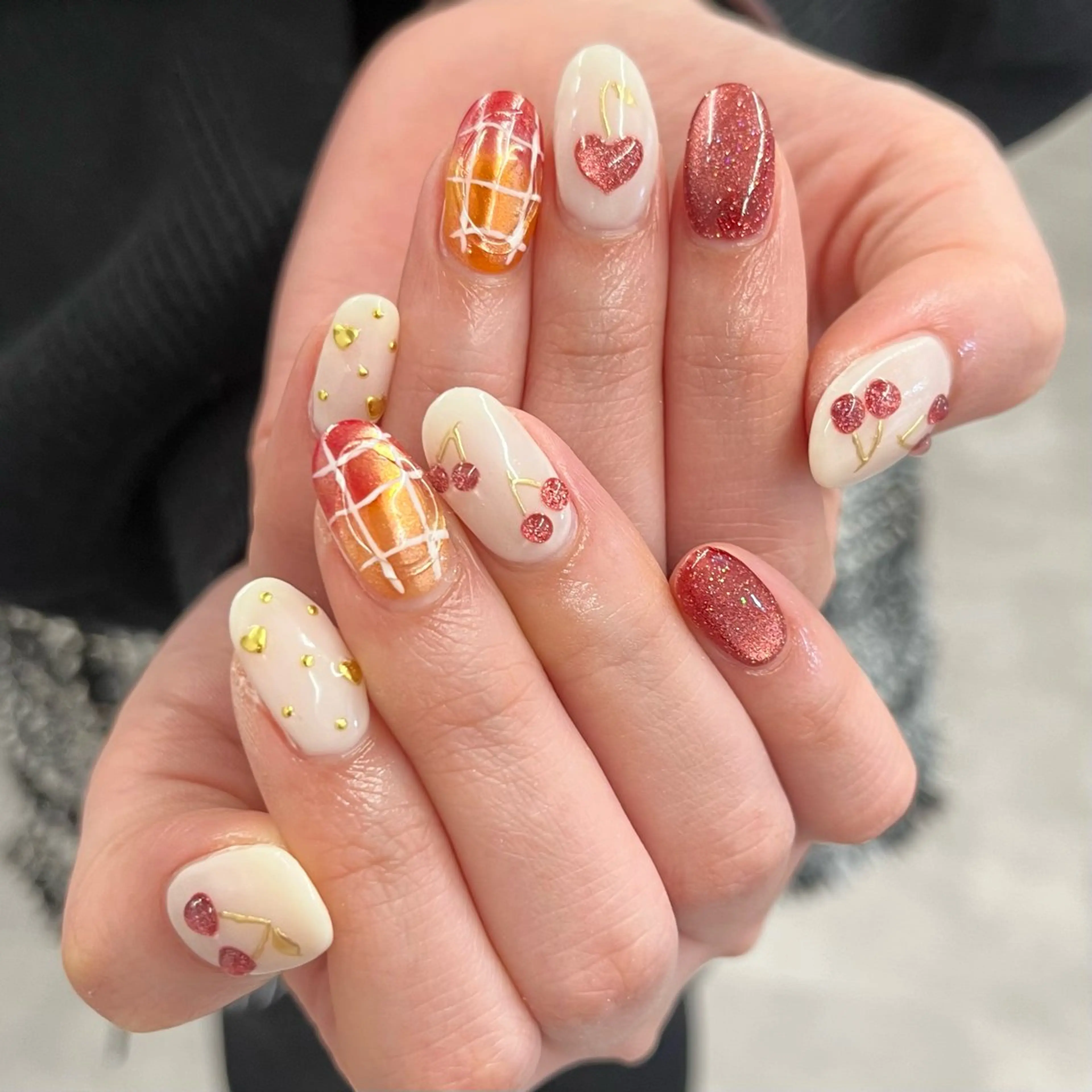ネイル ハンドネイル ෆ‪Yura Nailෆ‪のネイルデザイン