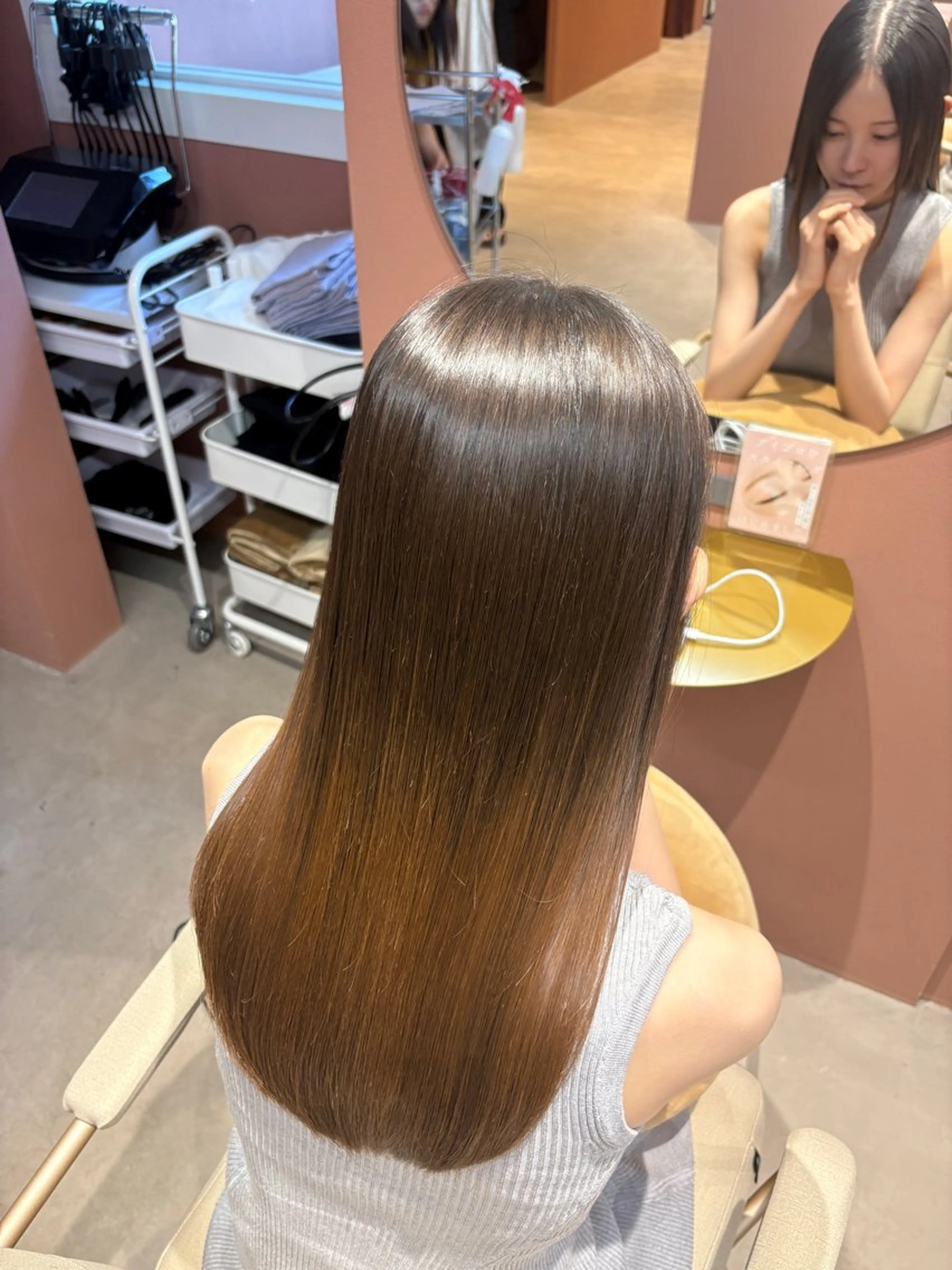 セミロング パーマ 心斎橋/美髪/ KURUMIのヘアスタイル