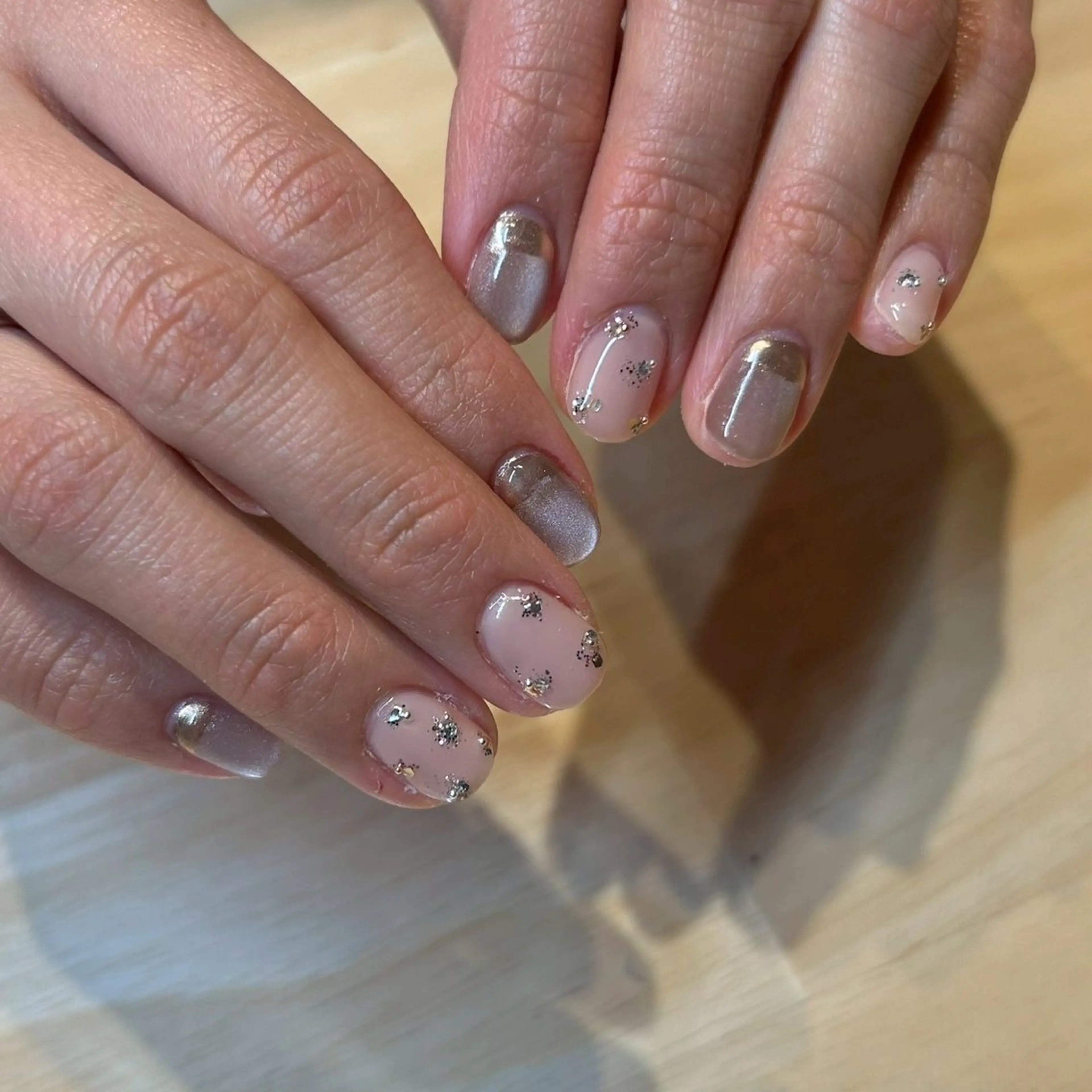 ショート ハンドネイル Nbibi nail salonのネイルデザイン