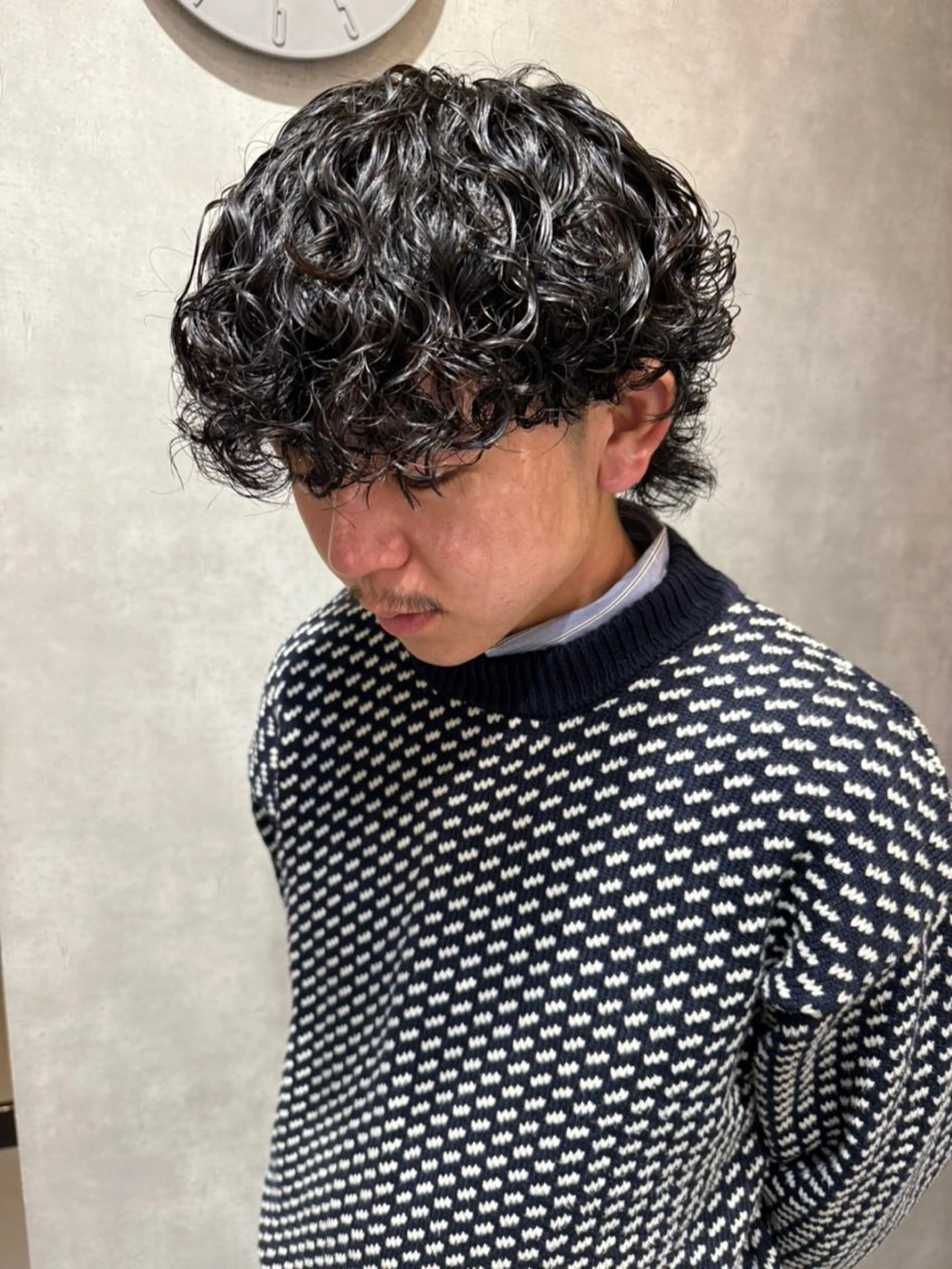 ショート カット パーマ hair make chic所属・chic　神田 幸也のヘアスタイル