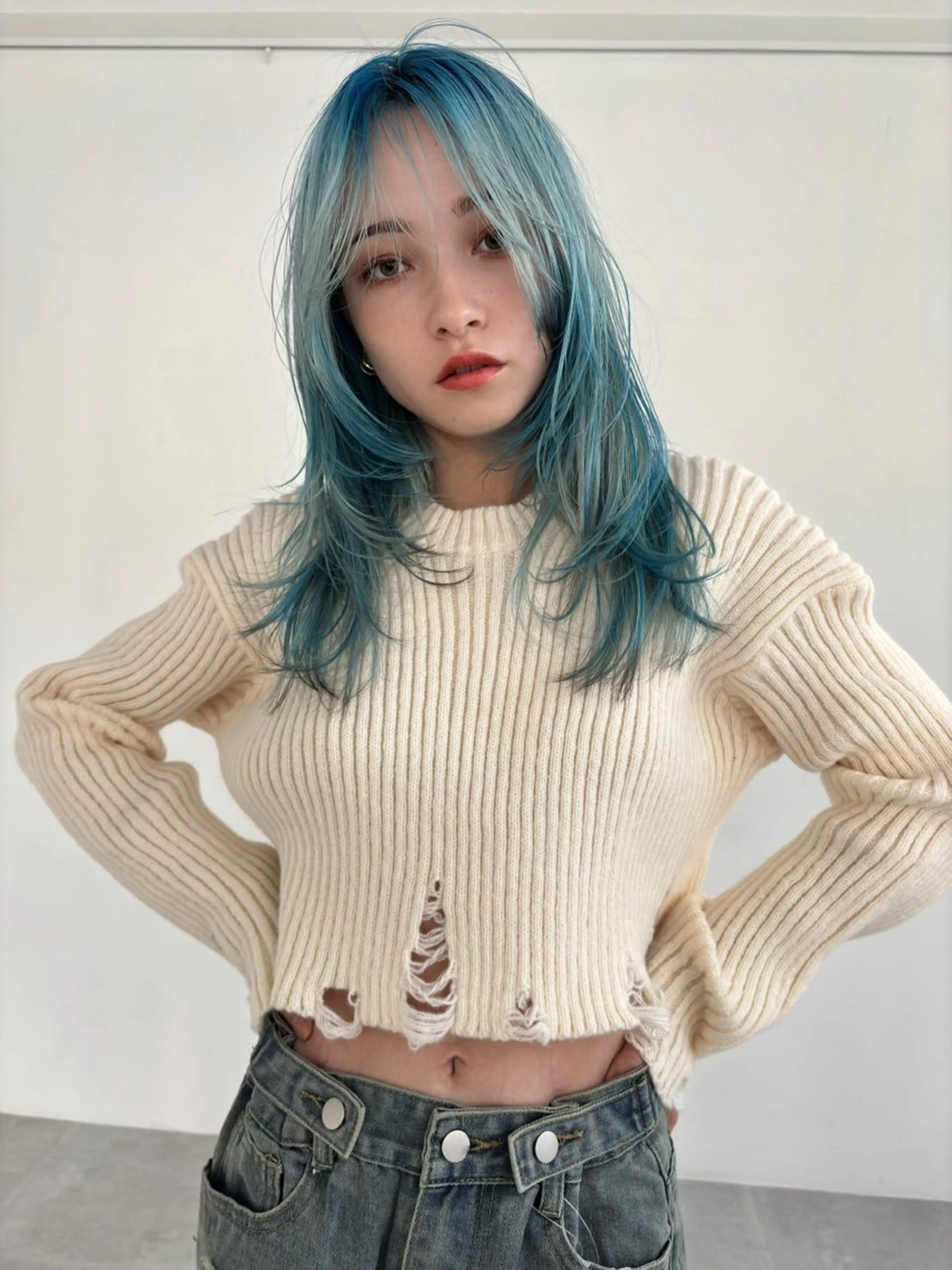 セミロング カラー カット ヘアカラー トリートメント 【当日OK◉】レ イヤー/透明感カラーのその他イメージ