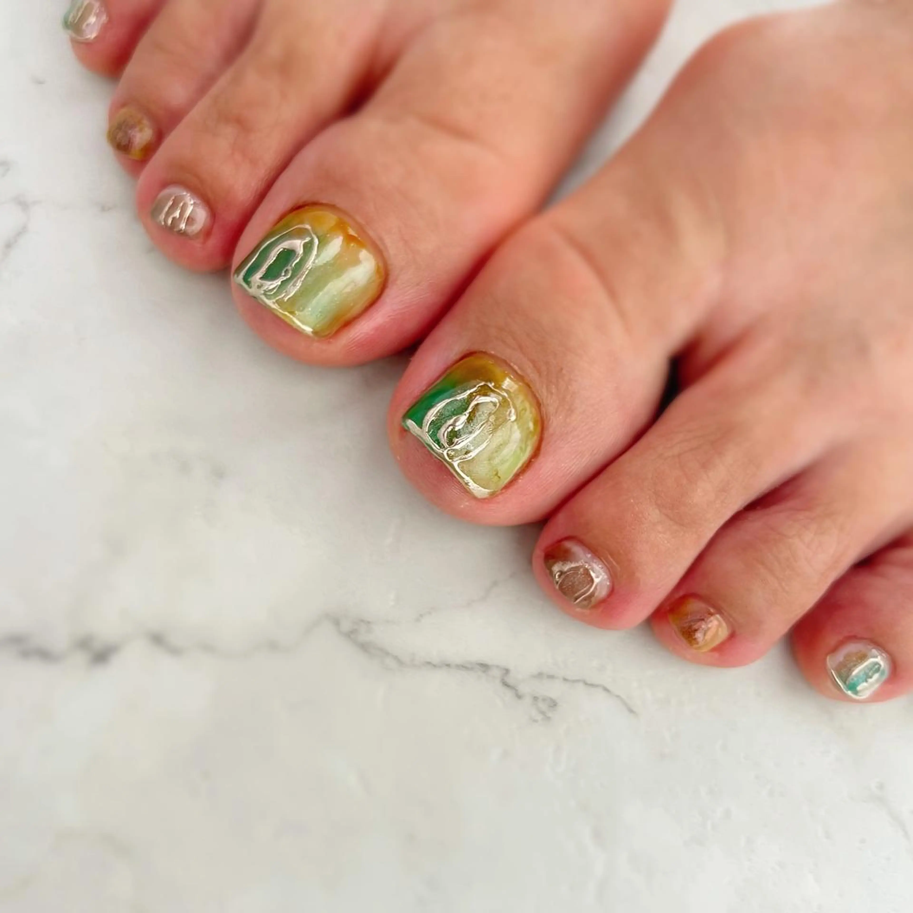 ネイル ニュアンスネイル nail salon Regaosのネイルデザイン