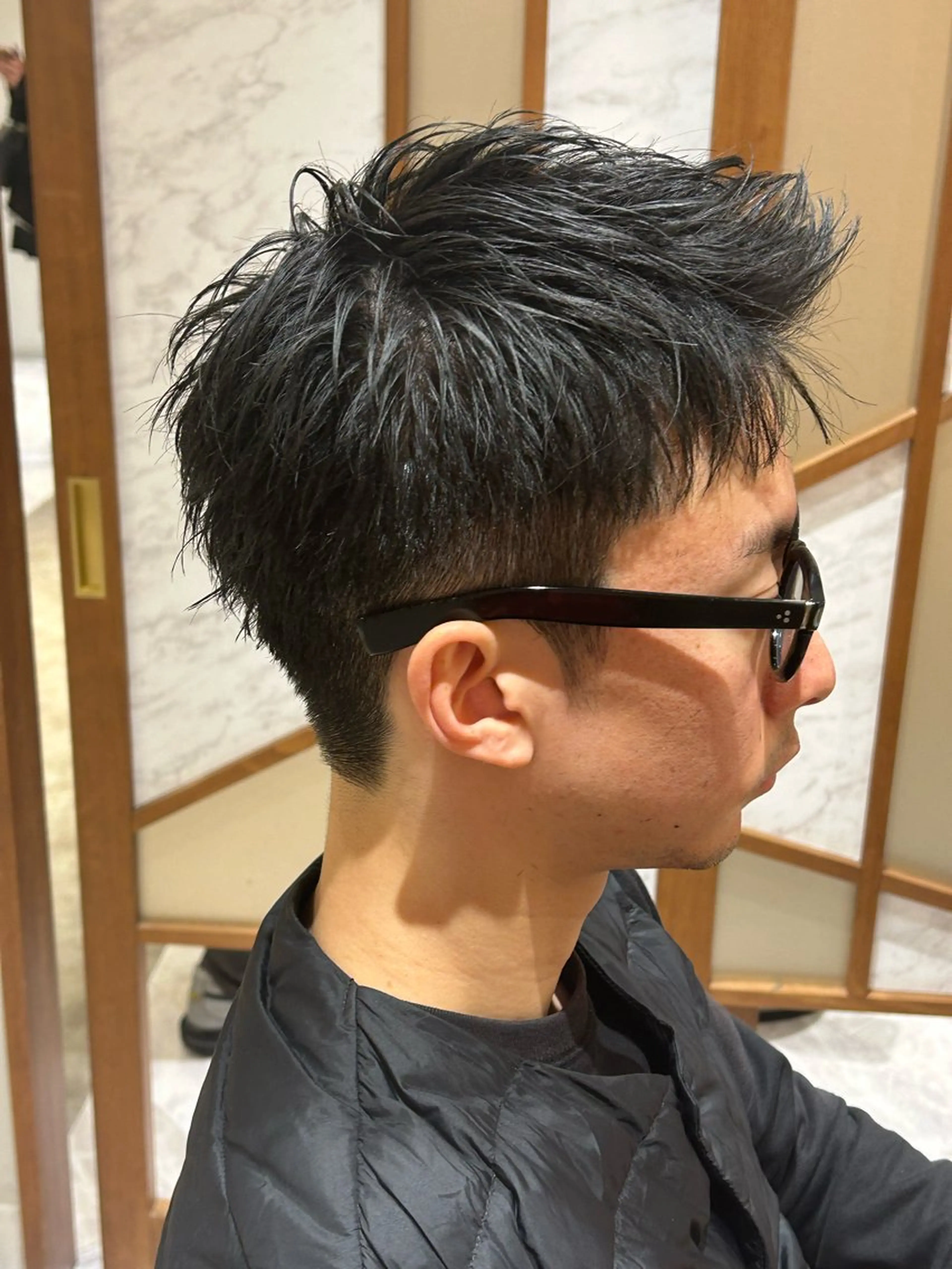 メンズ ショート/レイヤー 二瓶　大河🌵のヘアスタイル