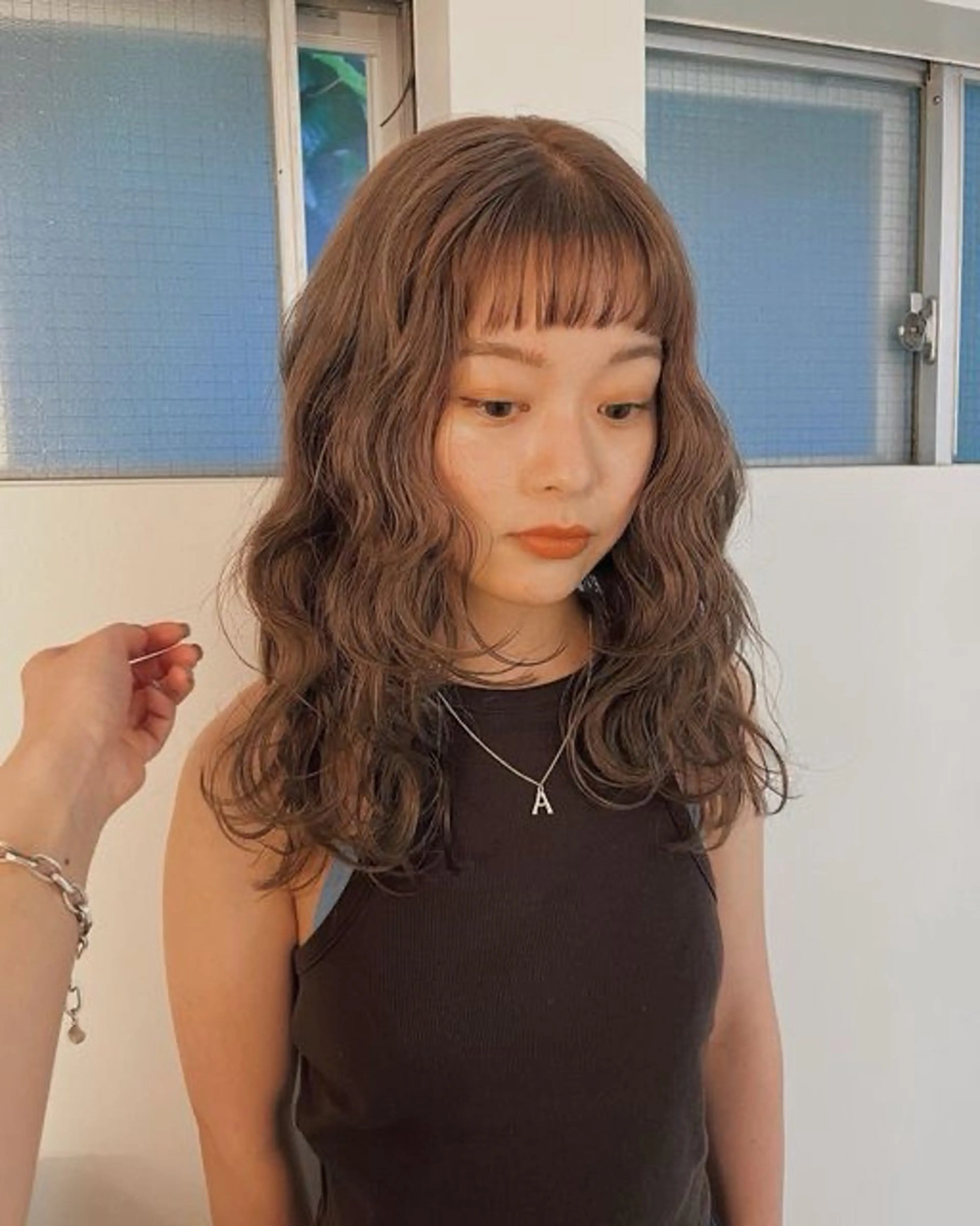 カット パーマ トリートメント Haruna /ボブ🦋のヘアスタイル