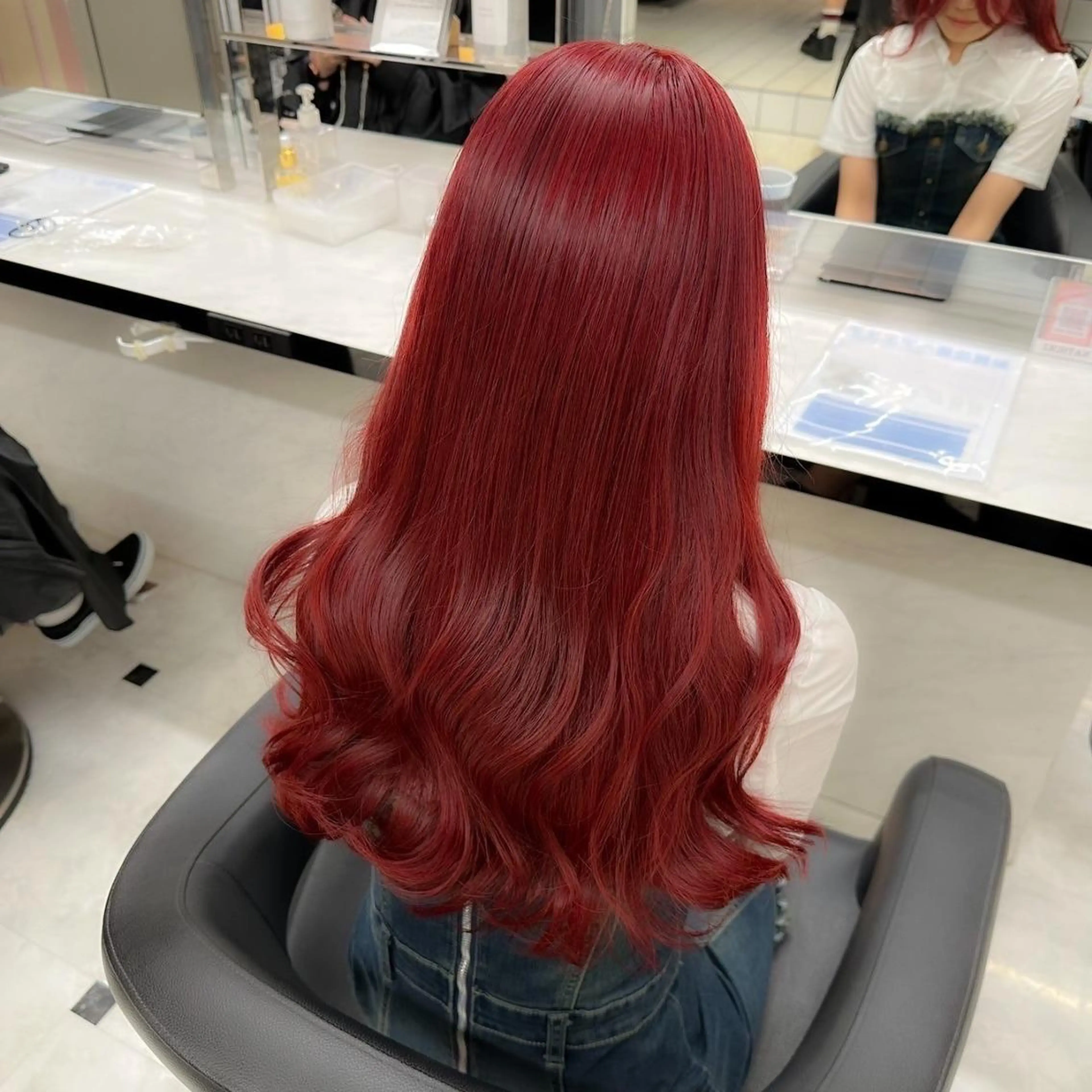 🥀火、水、木曜日限定🥀ブリーチあり韓国トレンドダブルカラー➕コテ巻き仕上げ🫧の写真