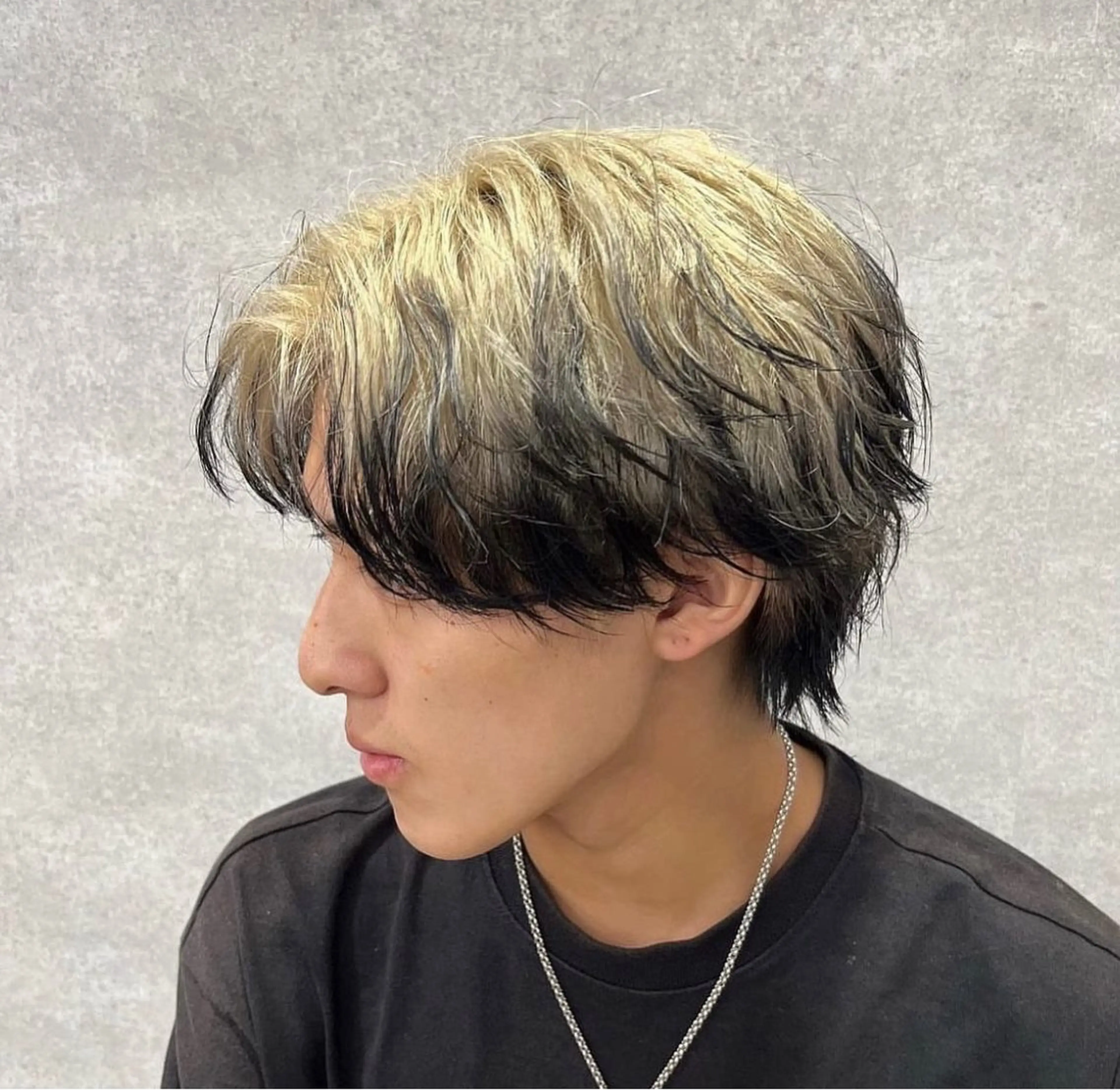 ショート カラー パーマ メンズ カット パーマ 🔥スパイキー 特化🔥菊水皐暉🔥のヘアスタイル