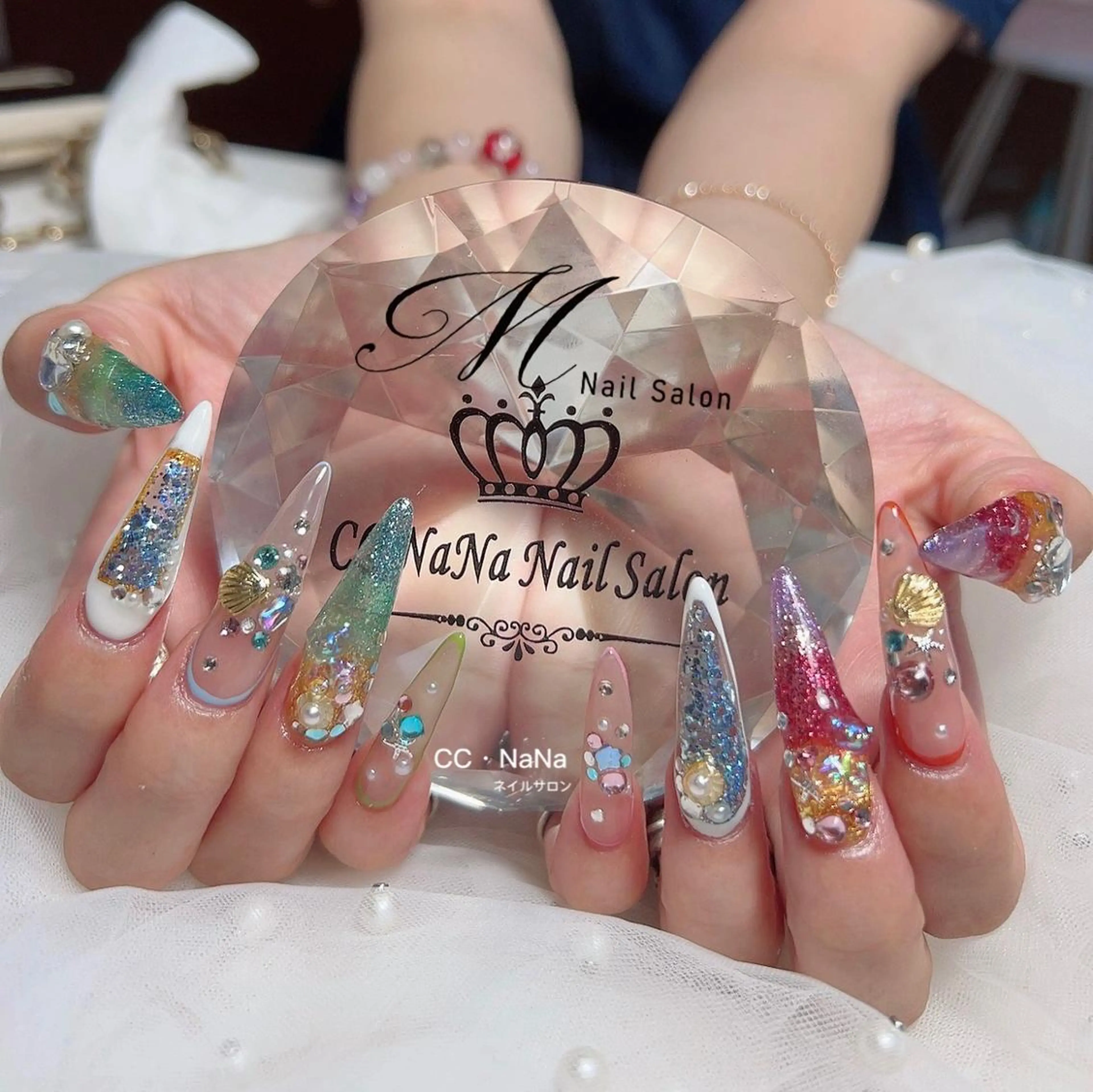 ネイル M✨長さだし専門 85%OFF中✨のネイルデザイン