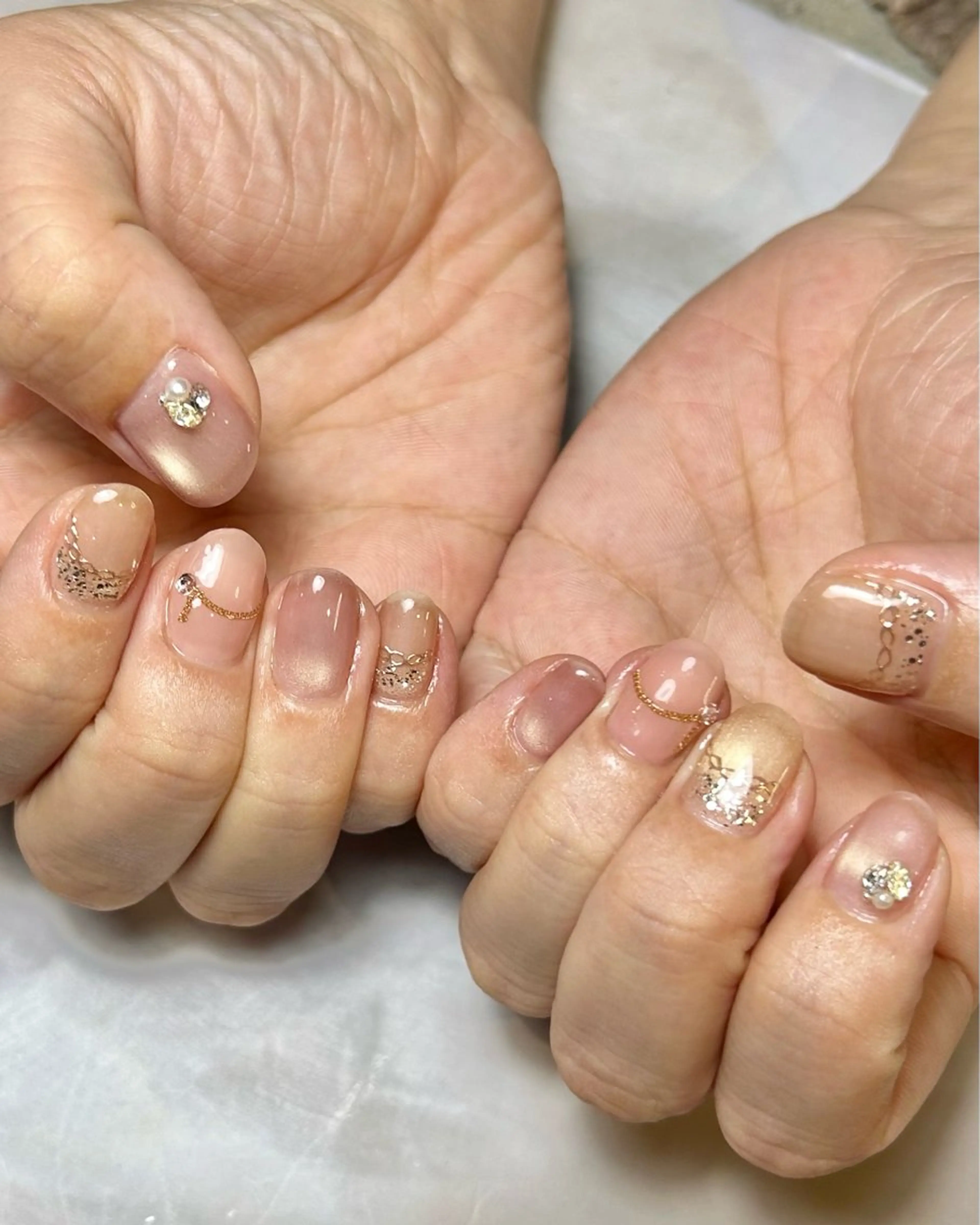 ネイル マグネットネイル 持ち込み ハンドネイル Reflection marikoのネイルデザイン