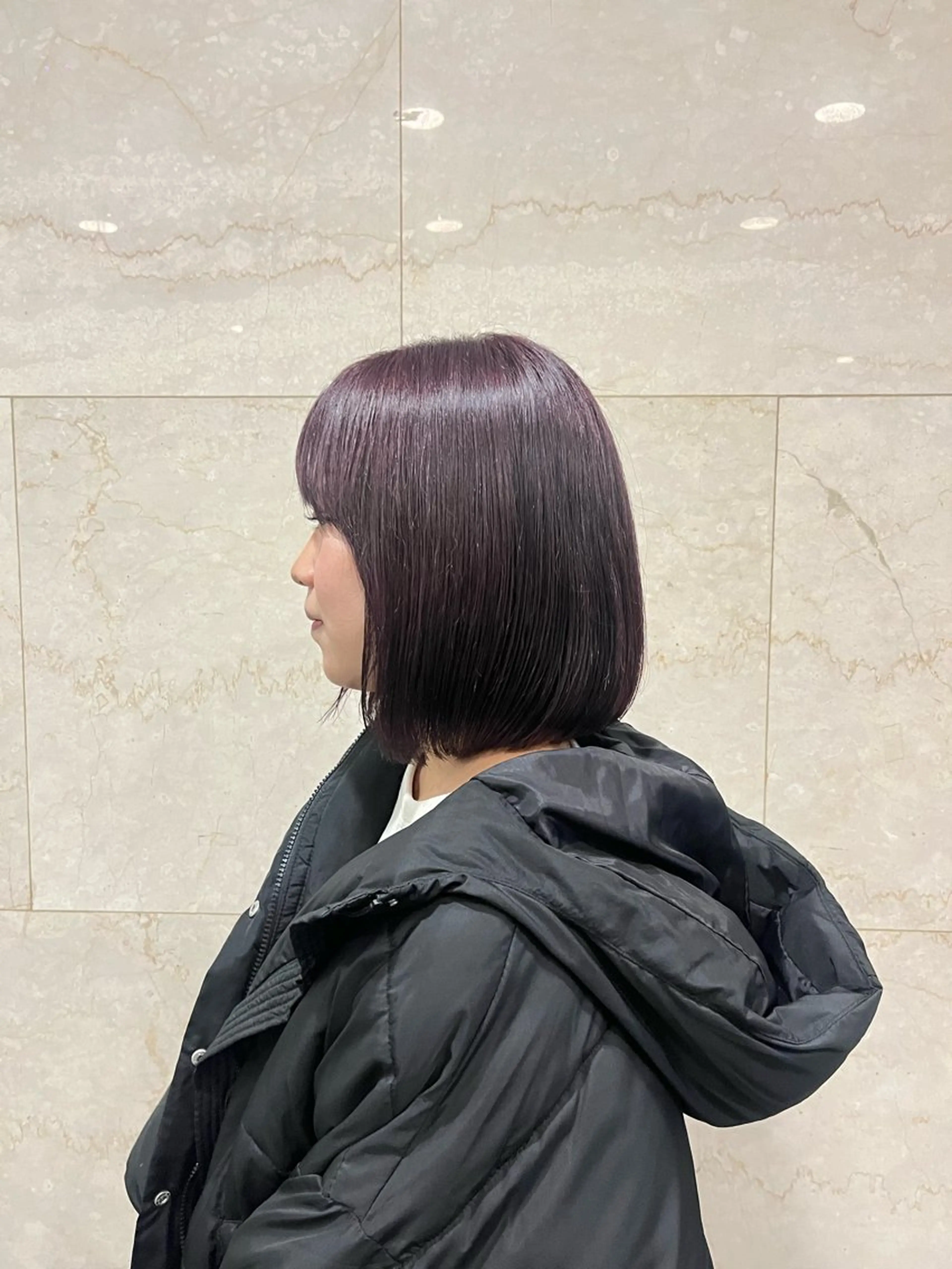 ミディアム カラー はるか/ CosyVelvetのヘアスタイル