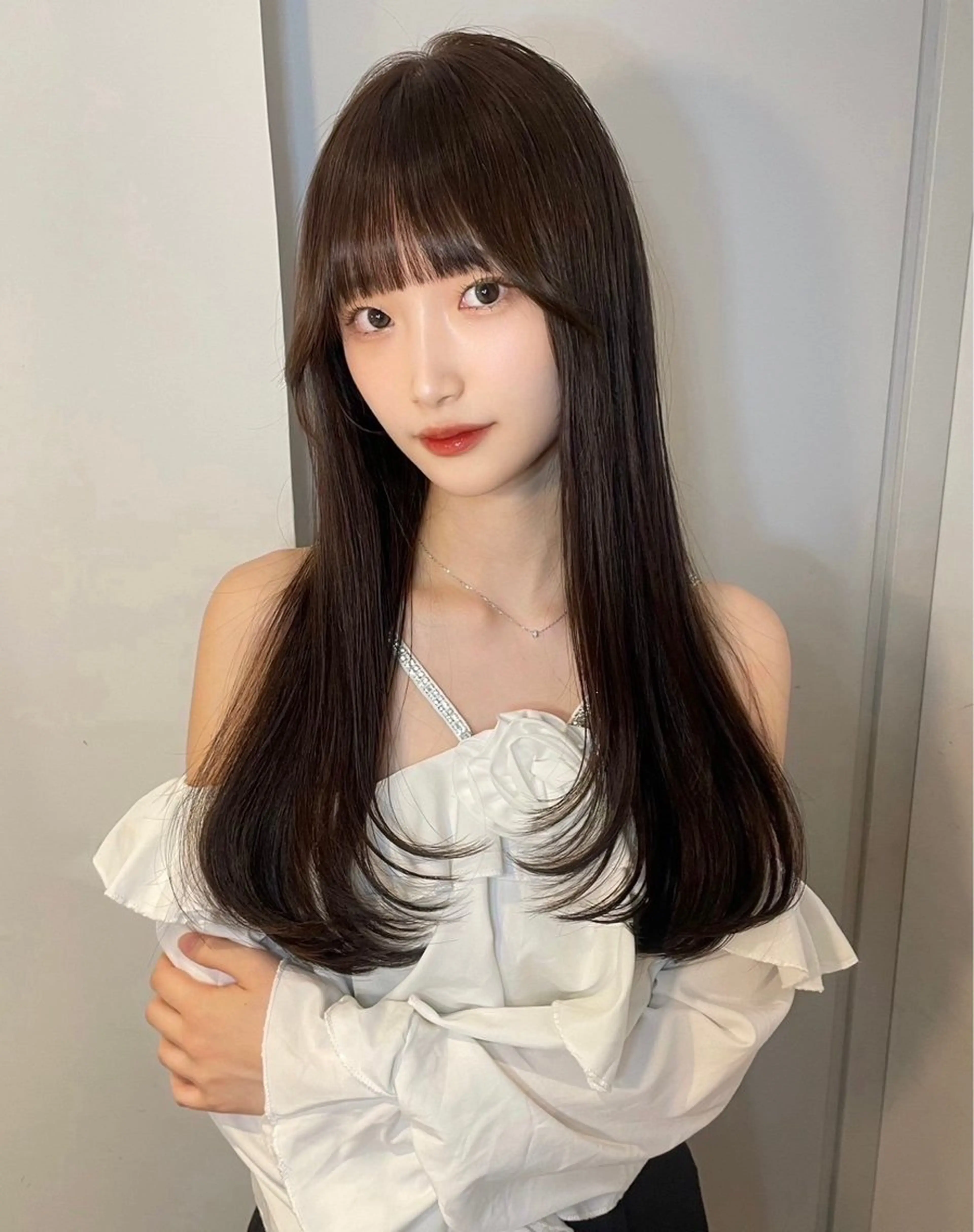 ロング 森 乃愛のヘアスタイル