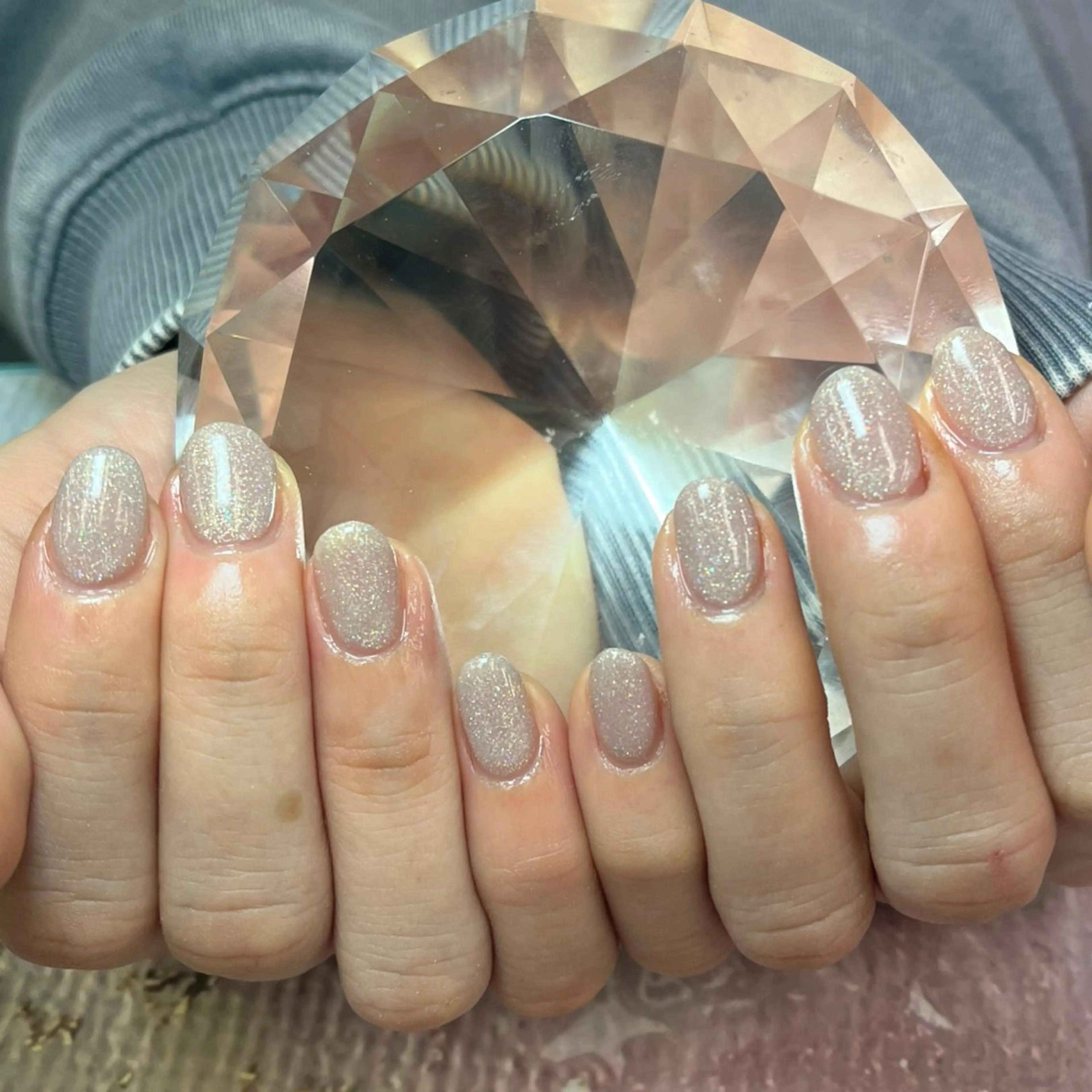 ネイル ラメ(グリッター) ピンク ブルーデイジー栄本店所属・BlueDaisy 栄本店のネイルデザイン