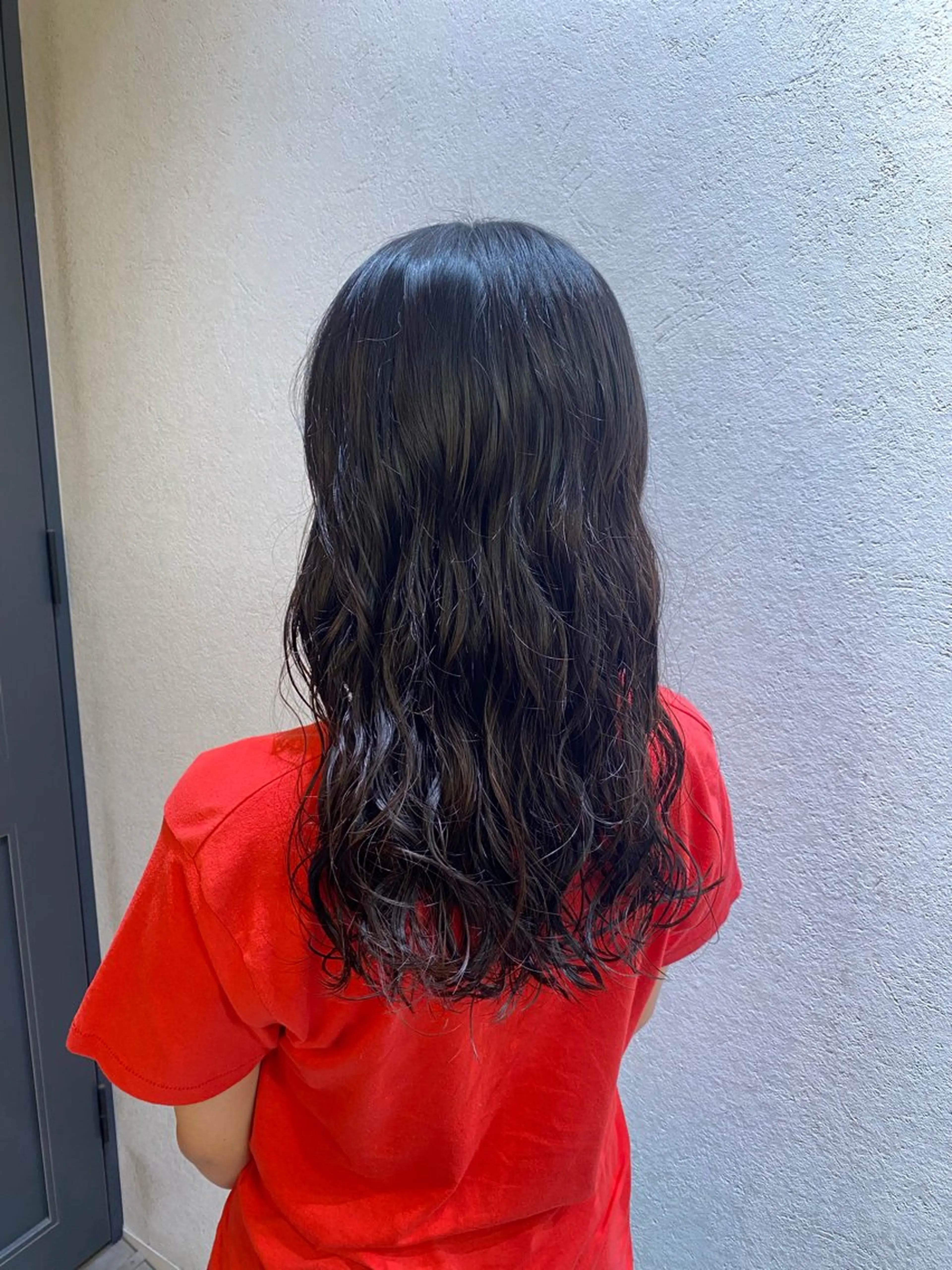 ロング カット パーマ 🖤🌀くるくる パーマ🌀🖤ayaのヘアスタイル