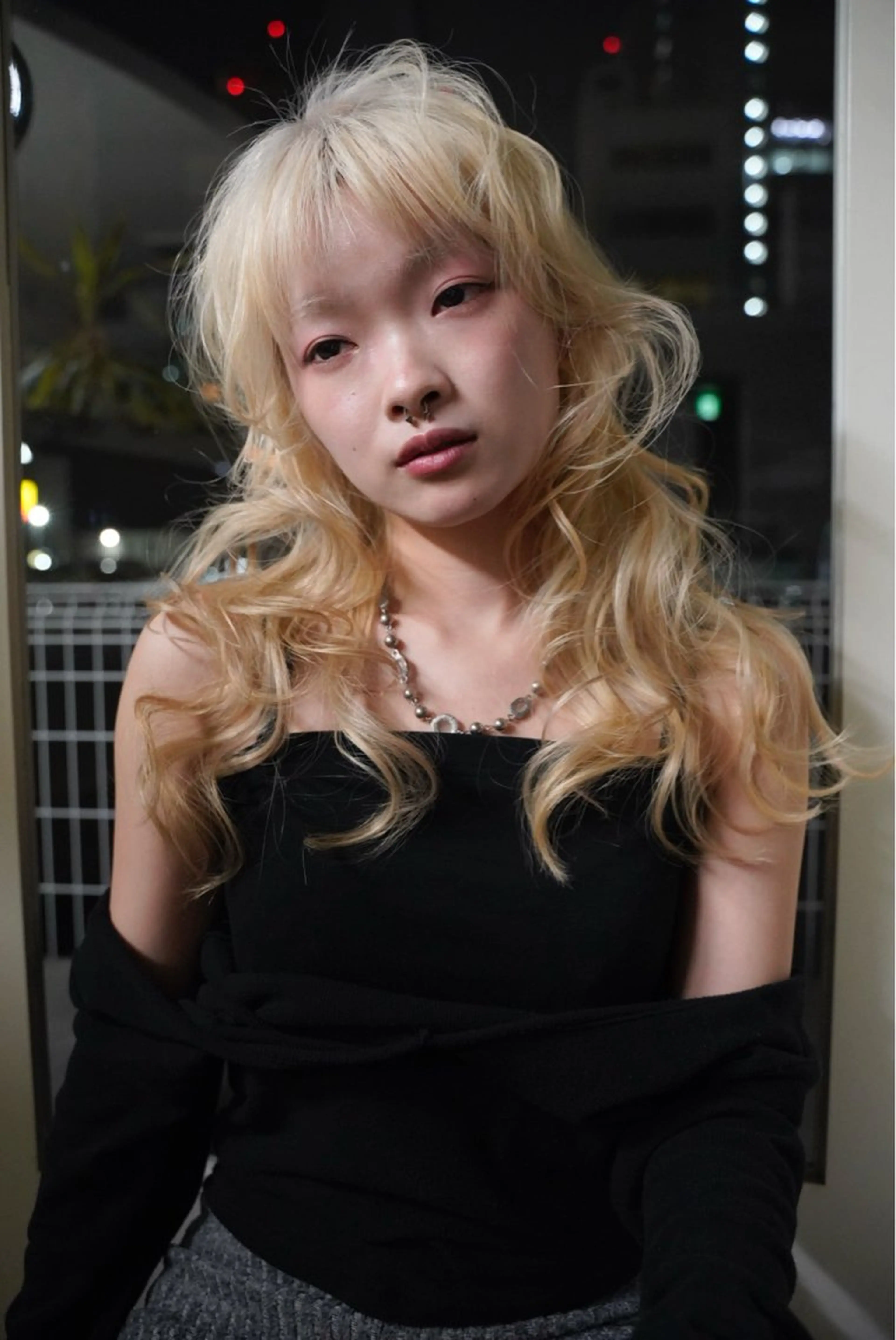 カラー 佐々木 遥菜のヘアスタイル