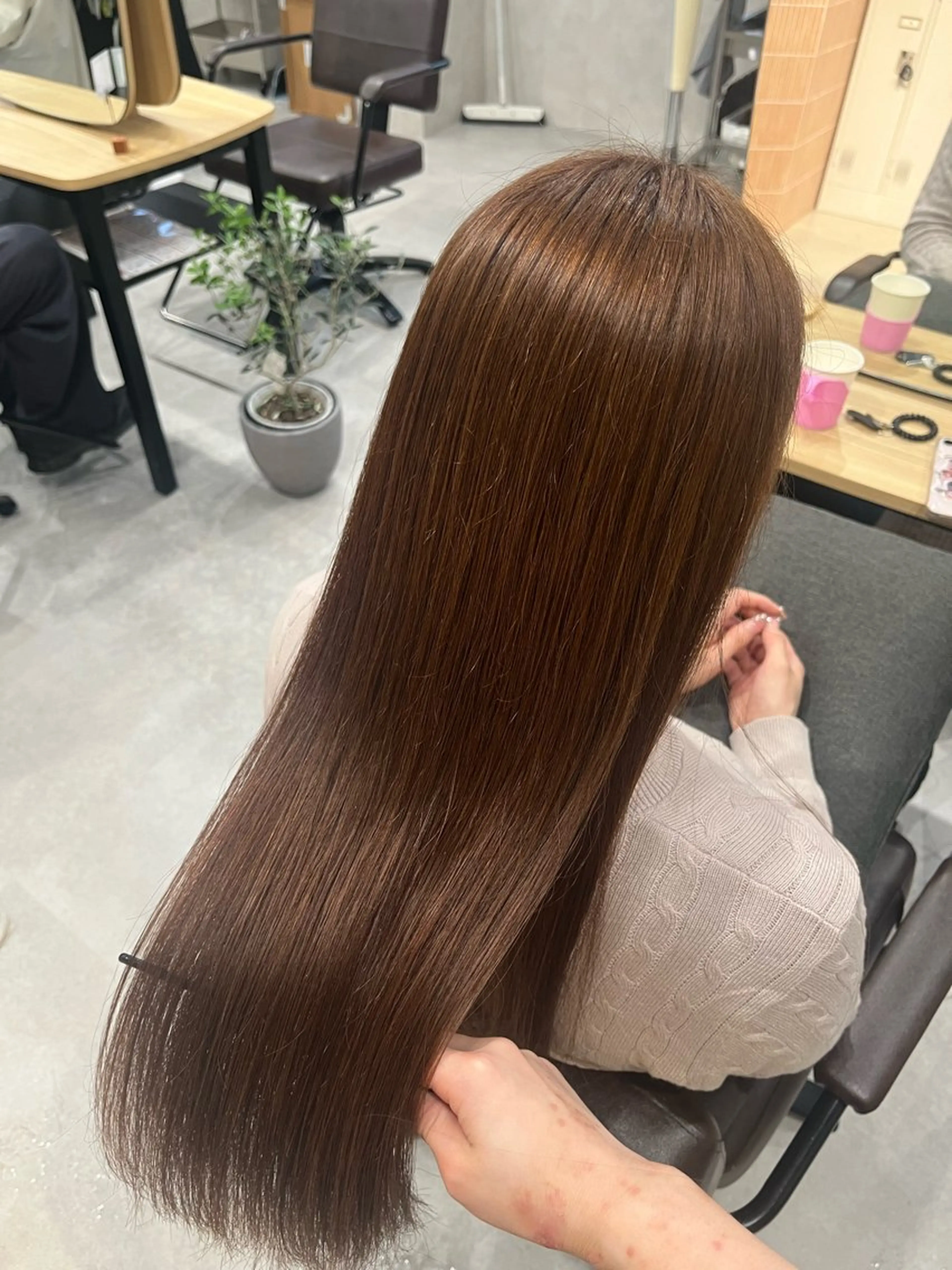 【minimo限定価格🪄】 髪質改善カラー🪽の写真