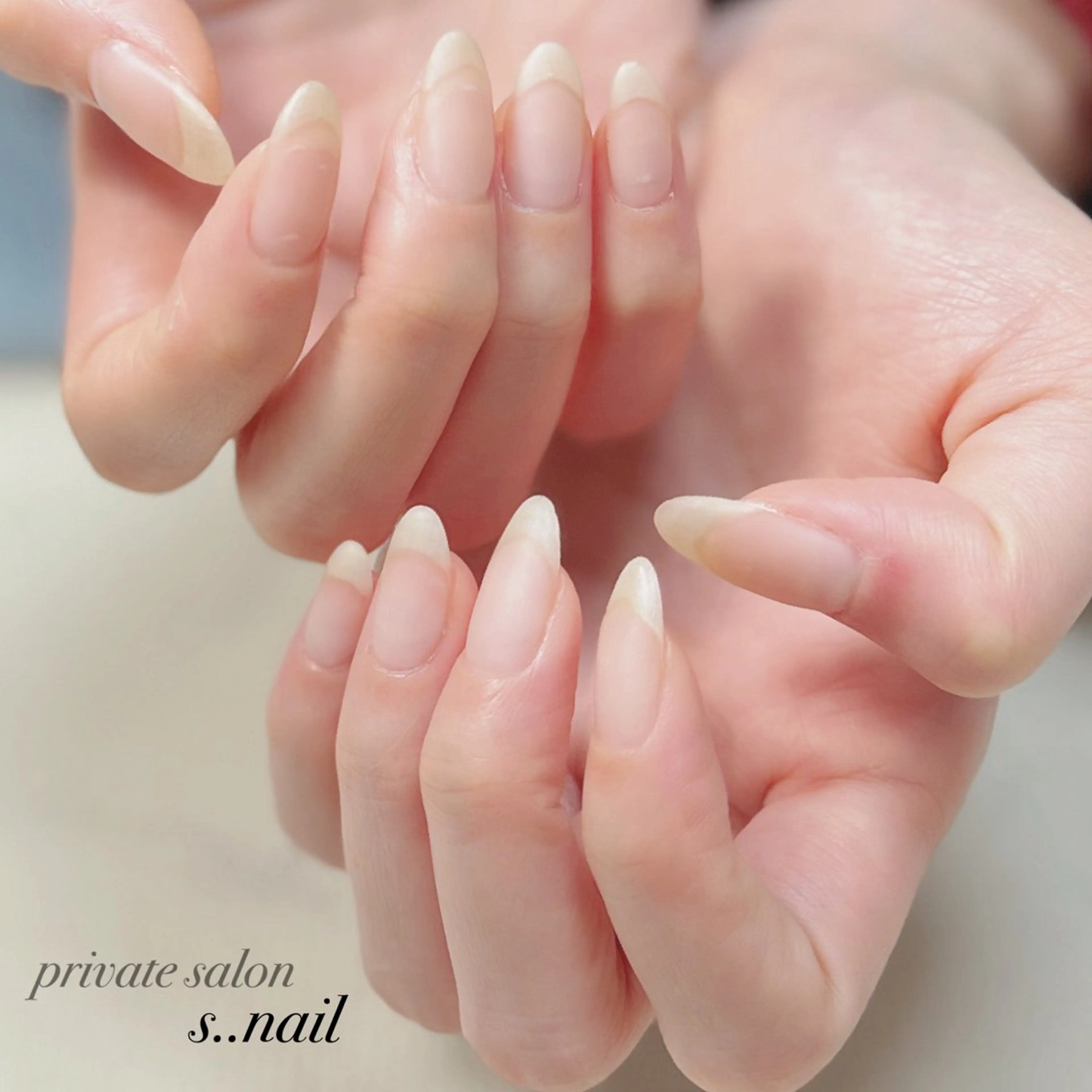 ネイル クリアネイル ハンドネイル フットネイル s..nail / MORITAのネイルデザイン