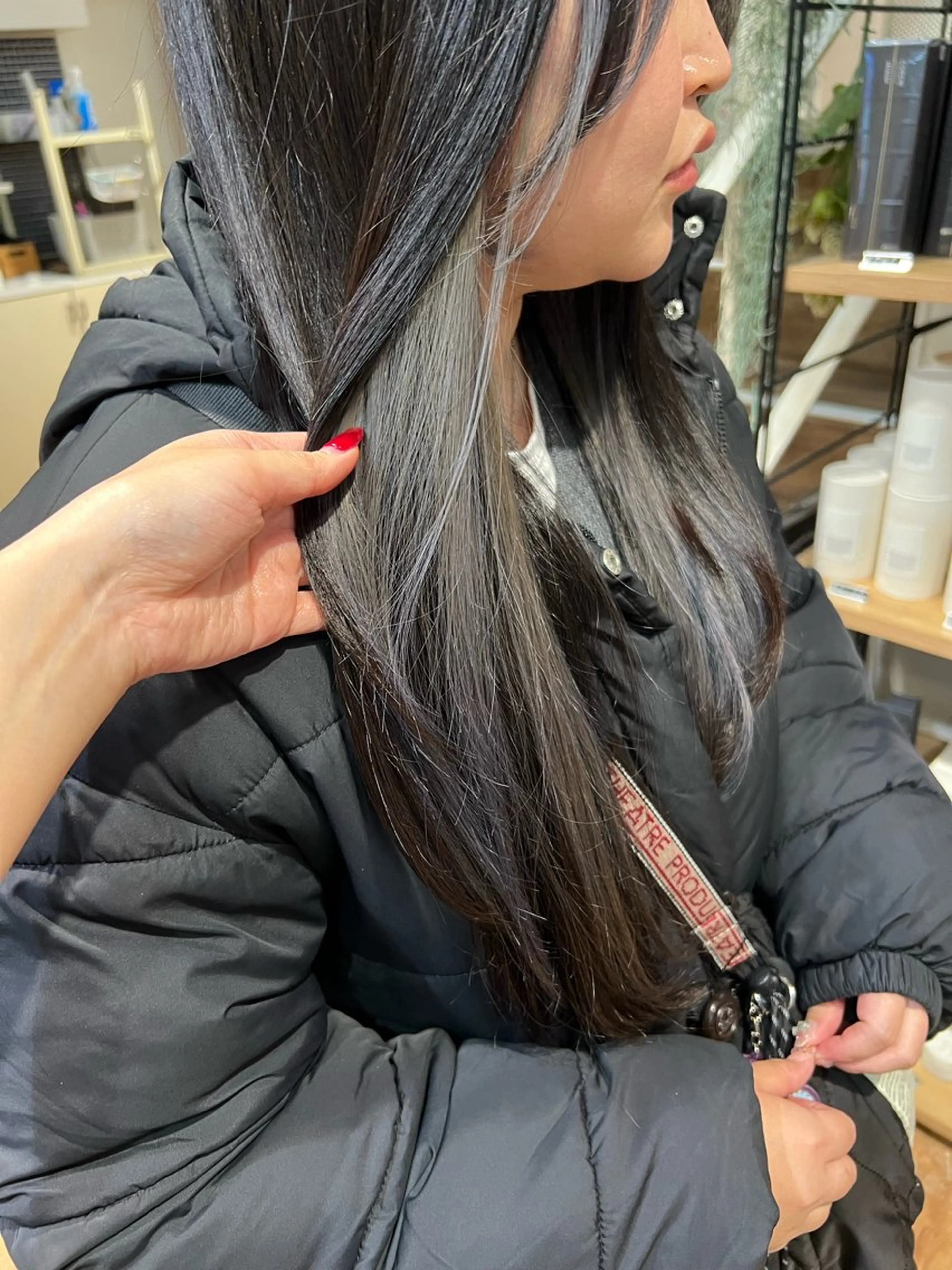 カラー ヘアカラー インナーカラー♡ Nanakoのヘアスタイル