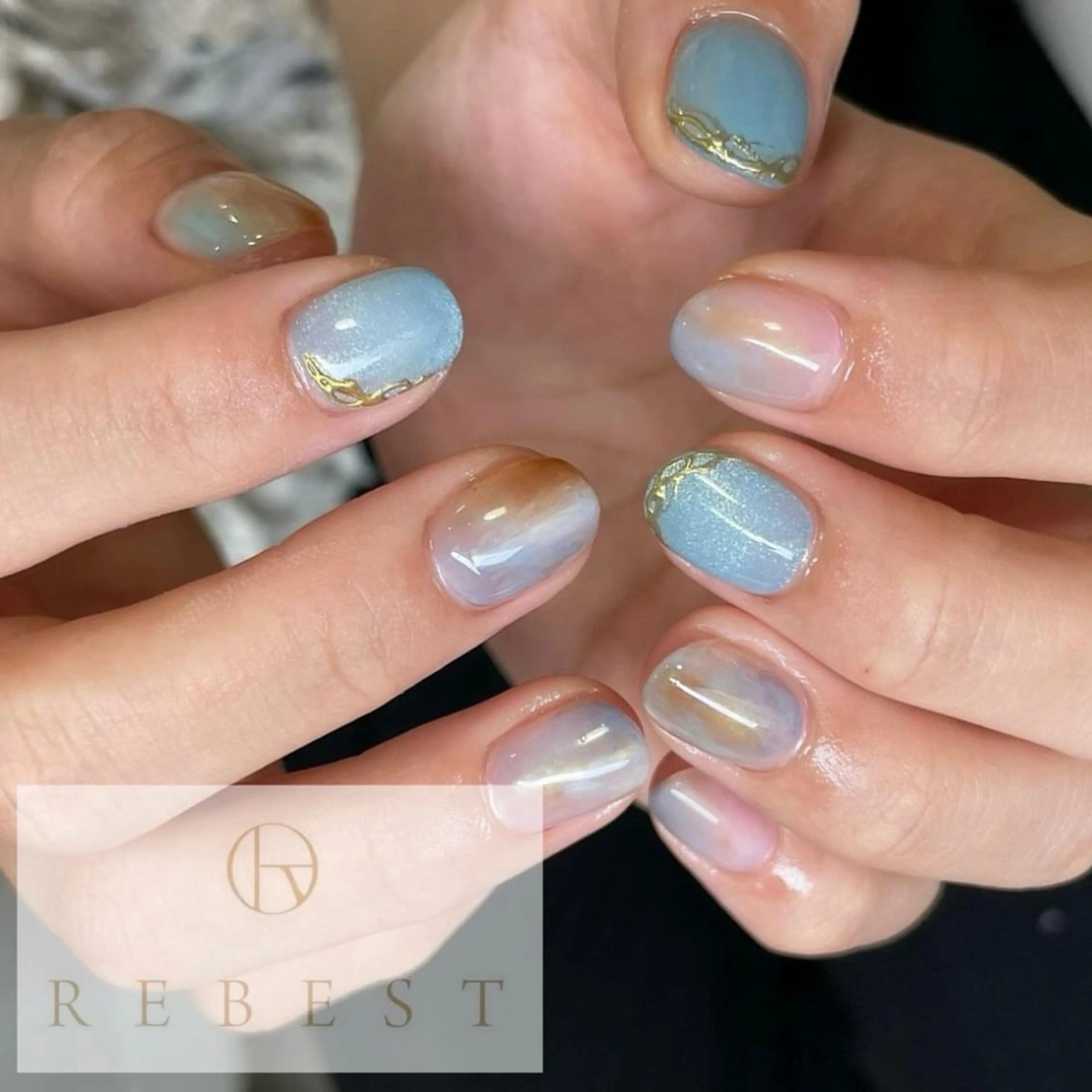 11月限定 🍐 持ち込み design nailの写真