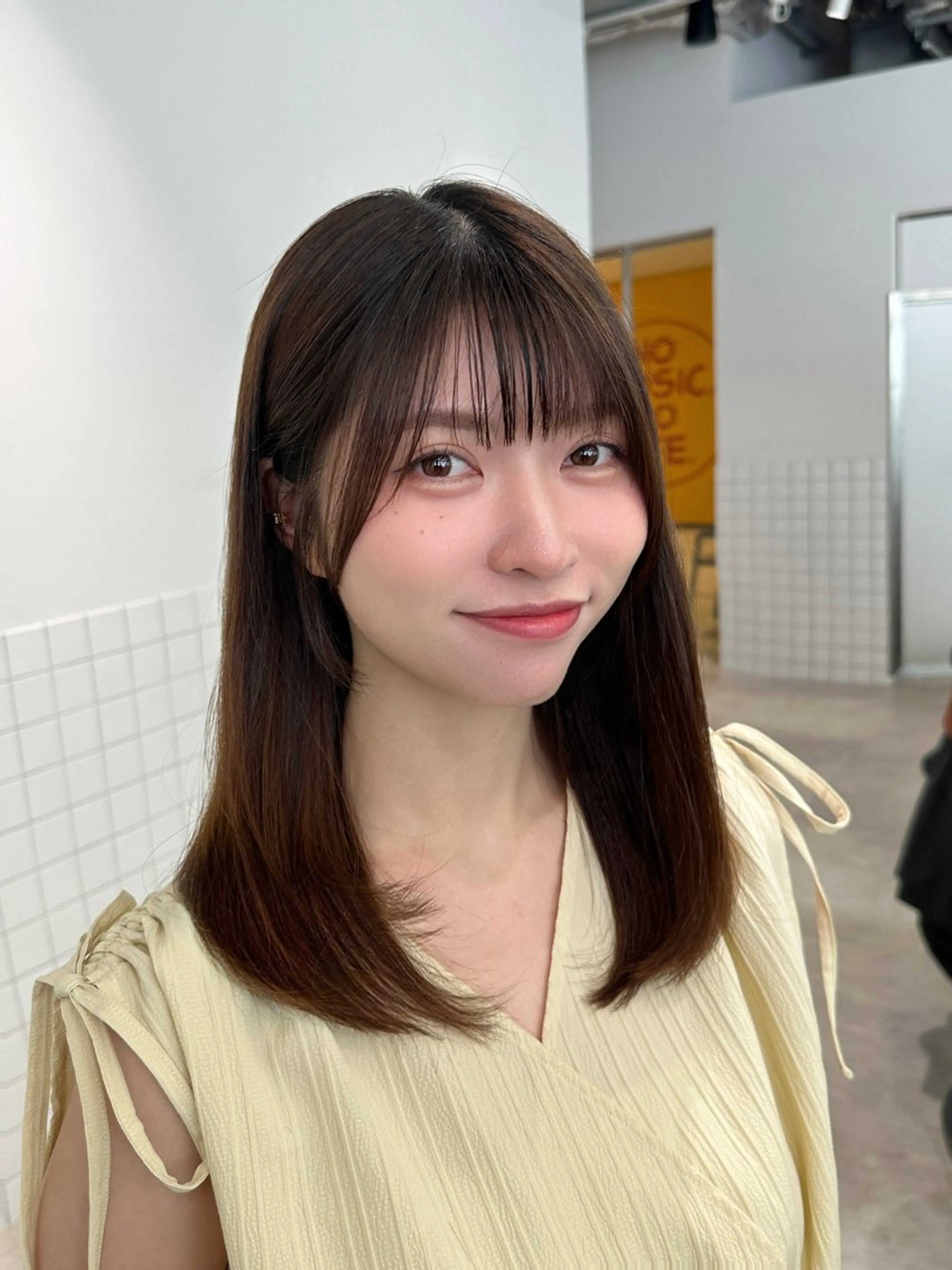 【先着50名 髪質改善55%OFF】カット+ケアカラー+シナジーTr￥21500→9900の写真
