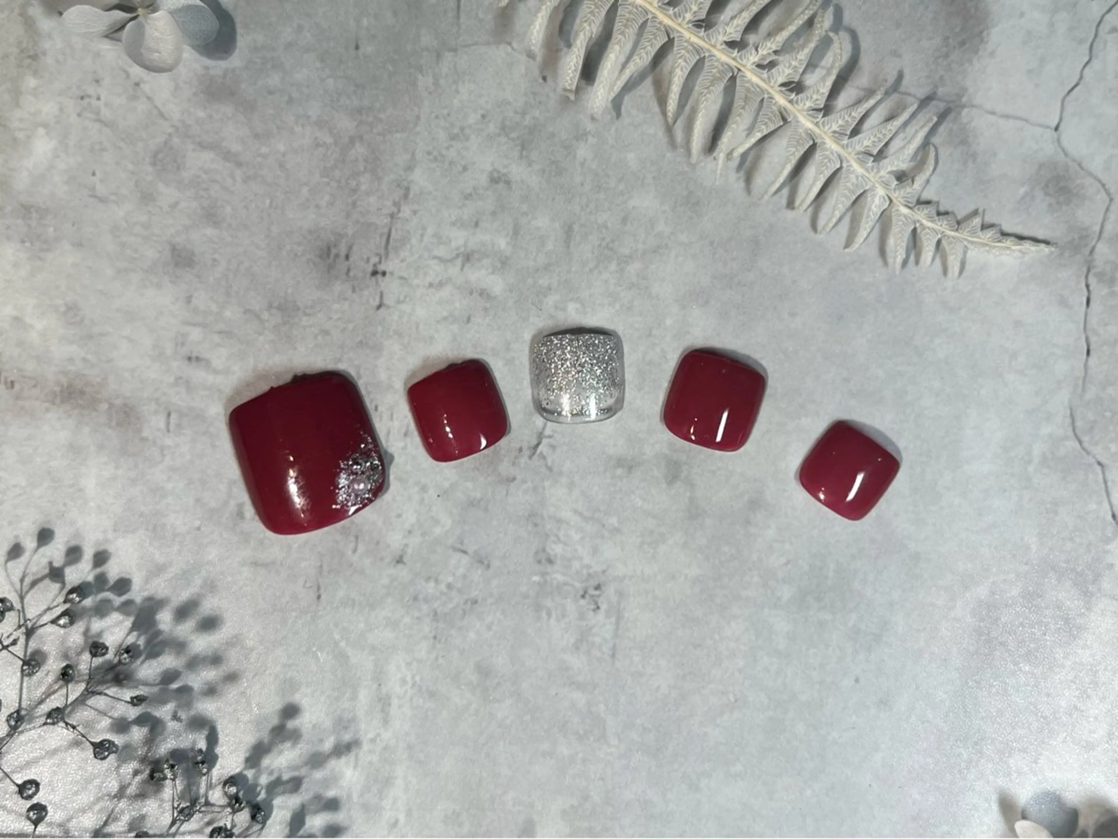 ネイル フットネイル LisBlanc ATSUKOのネイルデザイン