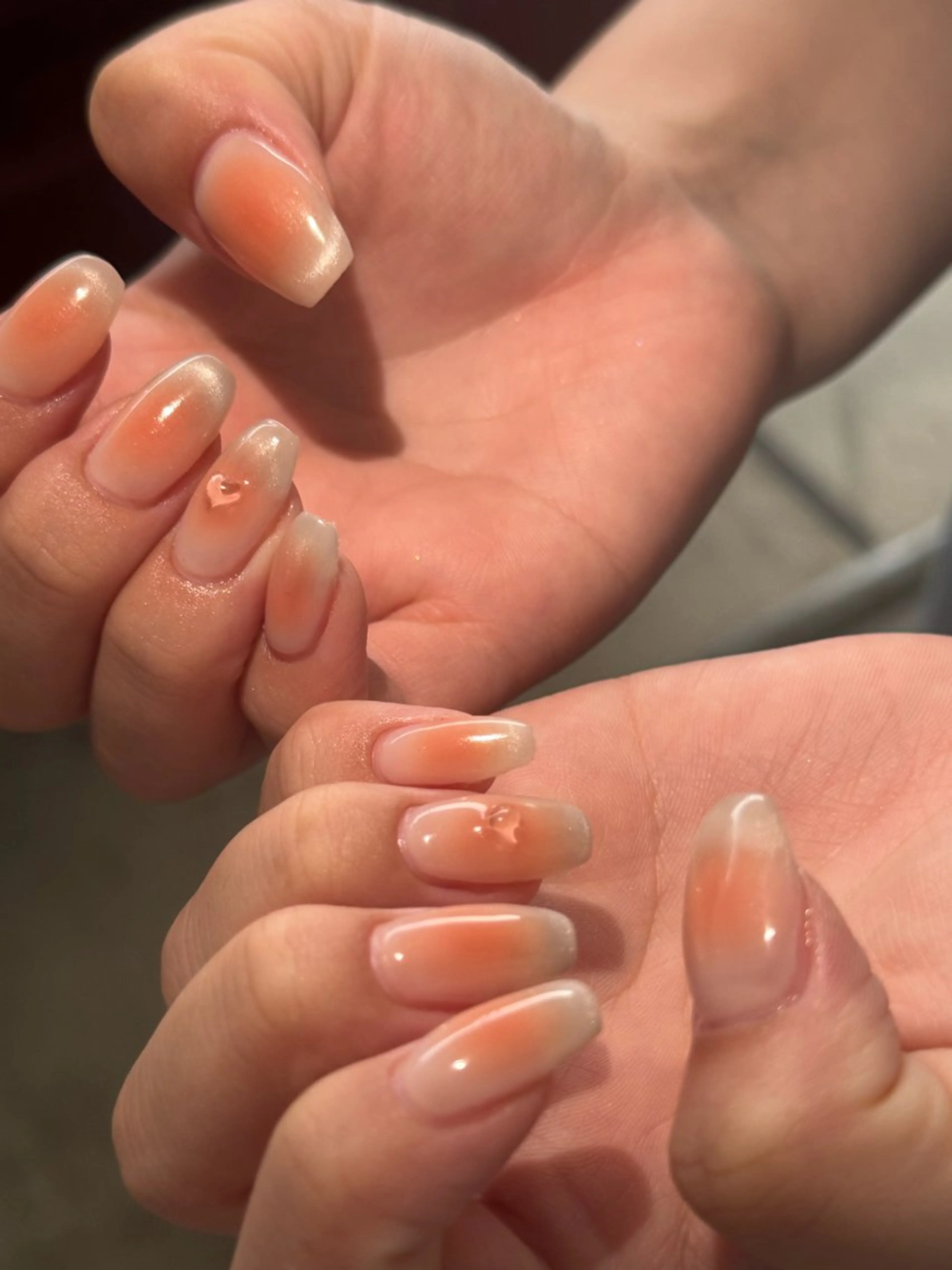 ネイル チークネイル ハンドネイル KANKI 【Airi】のネイルデザイン