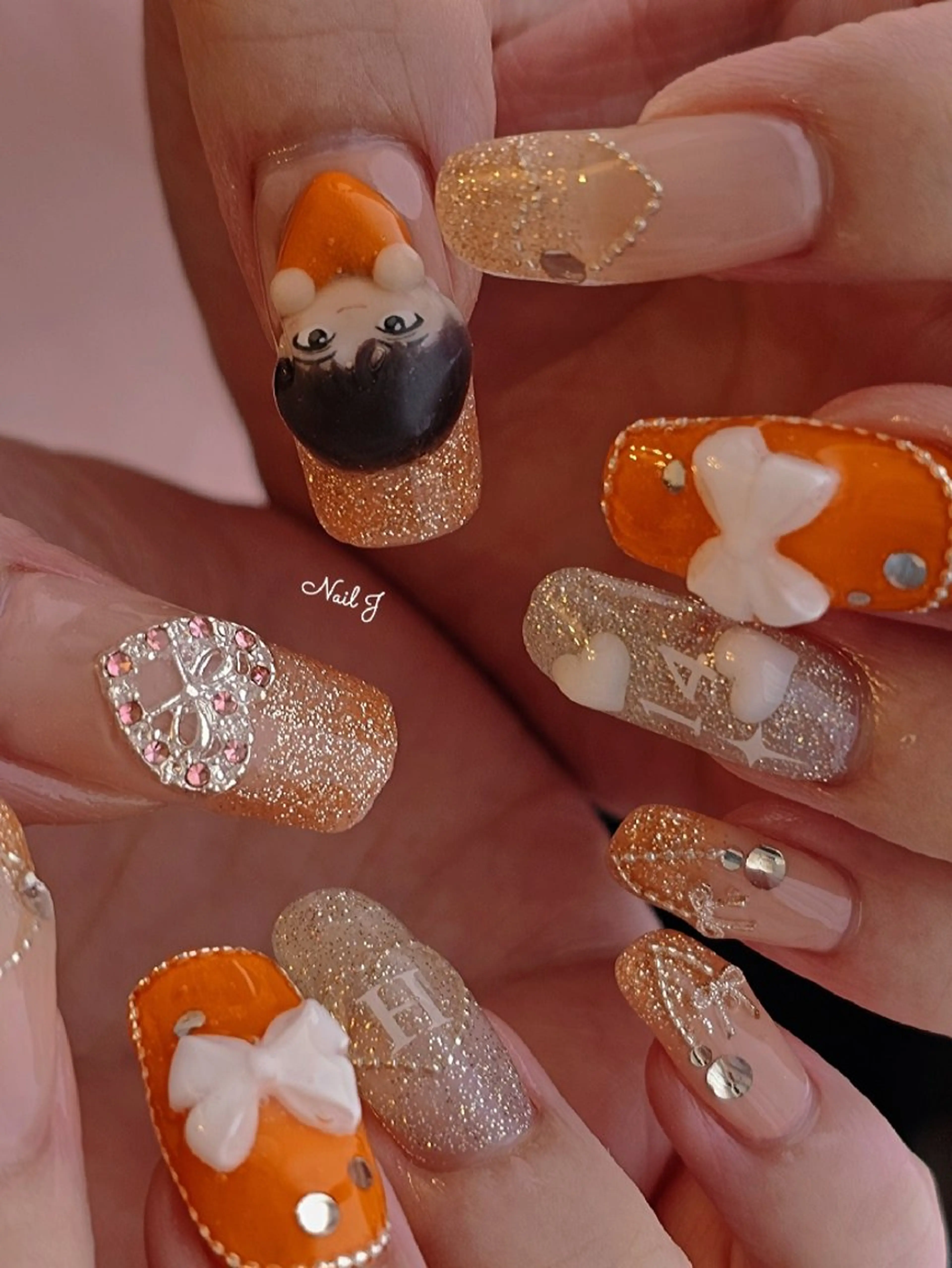 ネイル 持ち込み ハンドネイル Nail Jのネイルデザイン