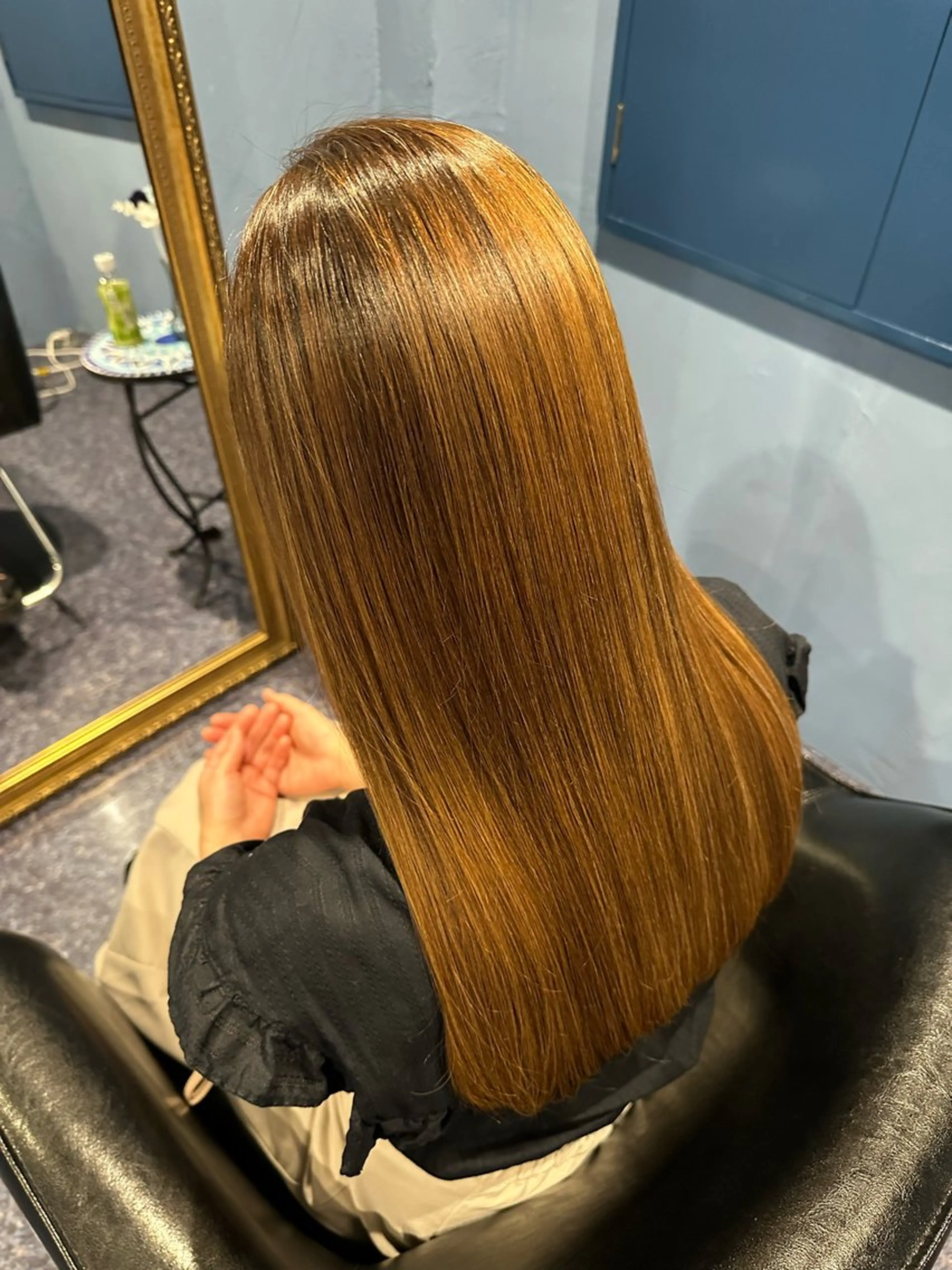 ロング ヘアカラー 髪屋HeadspaBeauty所属・杉木 真理のヘアスタイル
