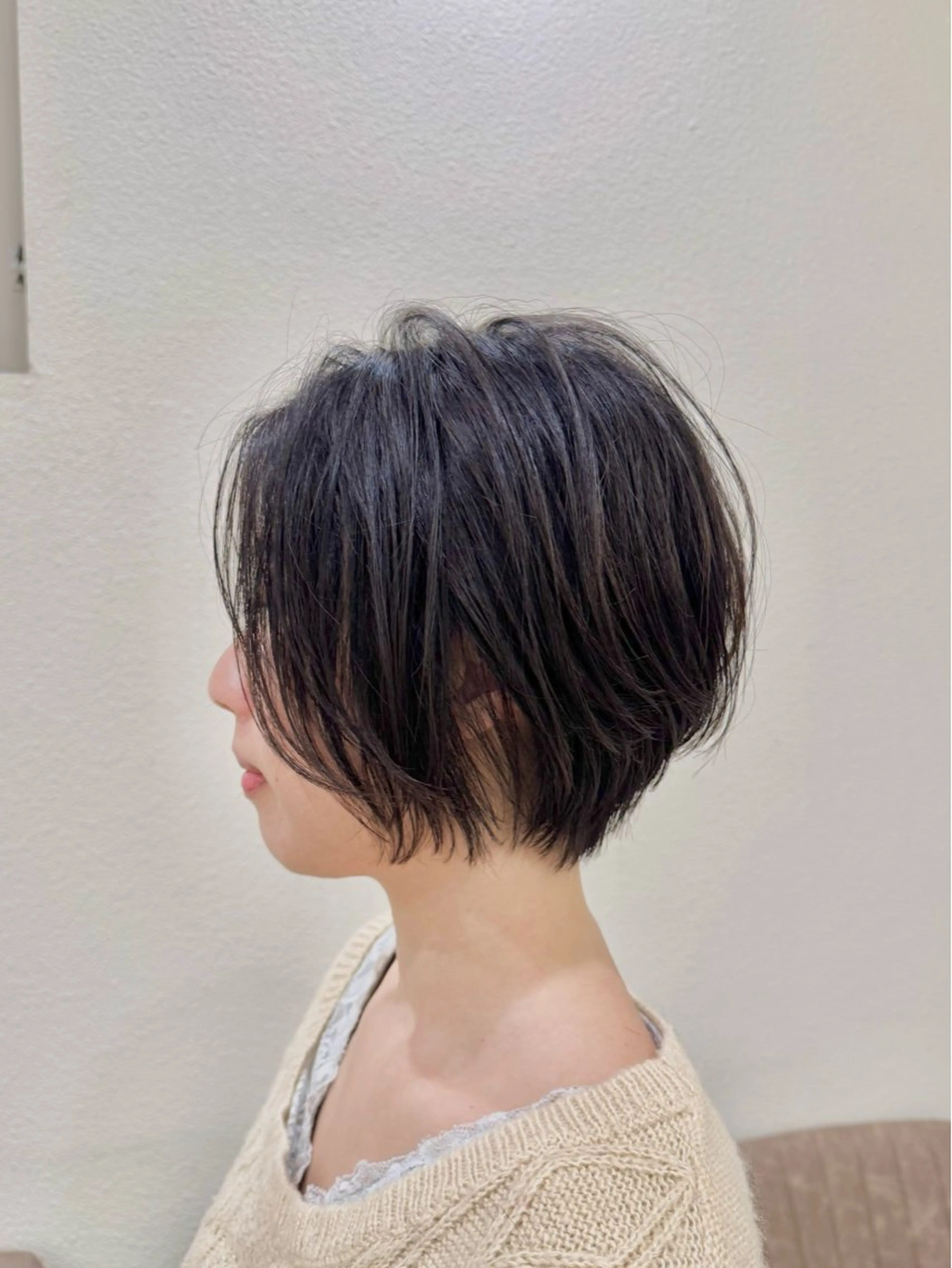 ショート ショートヘア 前平 友慈のヘアスタイル