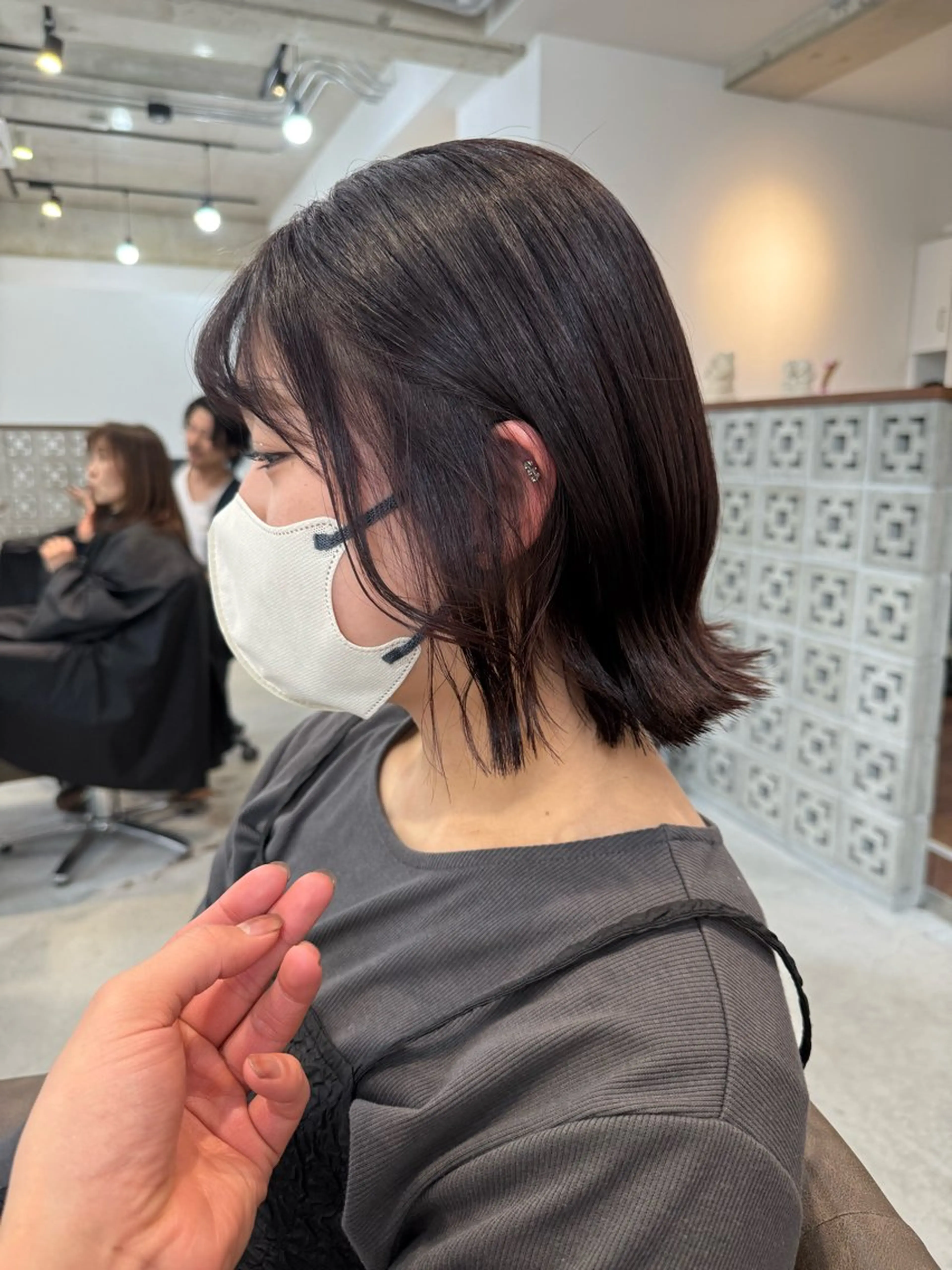 ショート ボブ カット カイリ /レイヤーカットのヘアスタイル
