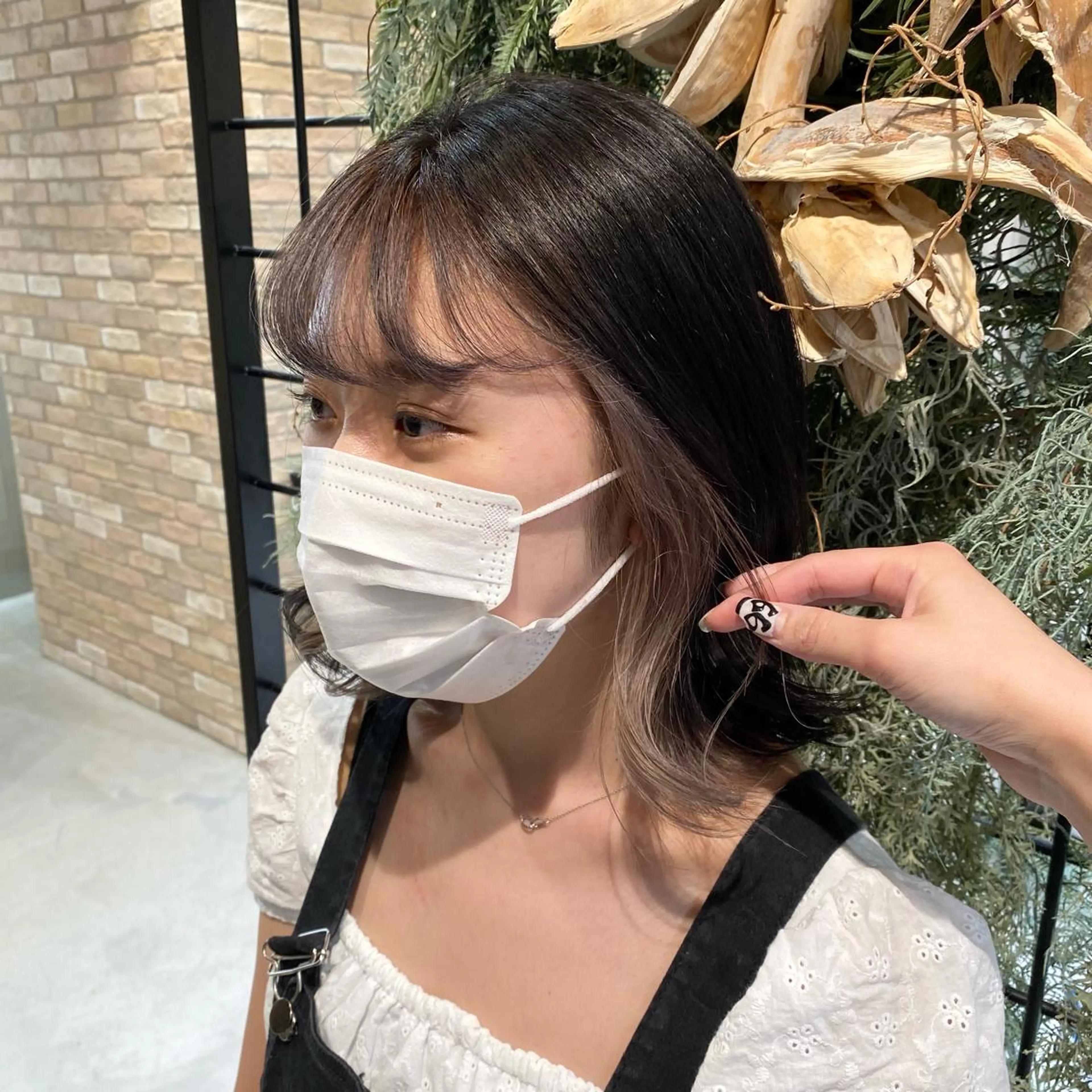 セミロング カラー 平野葵🎀 hair/nailのネイルデザイン