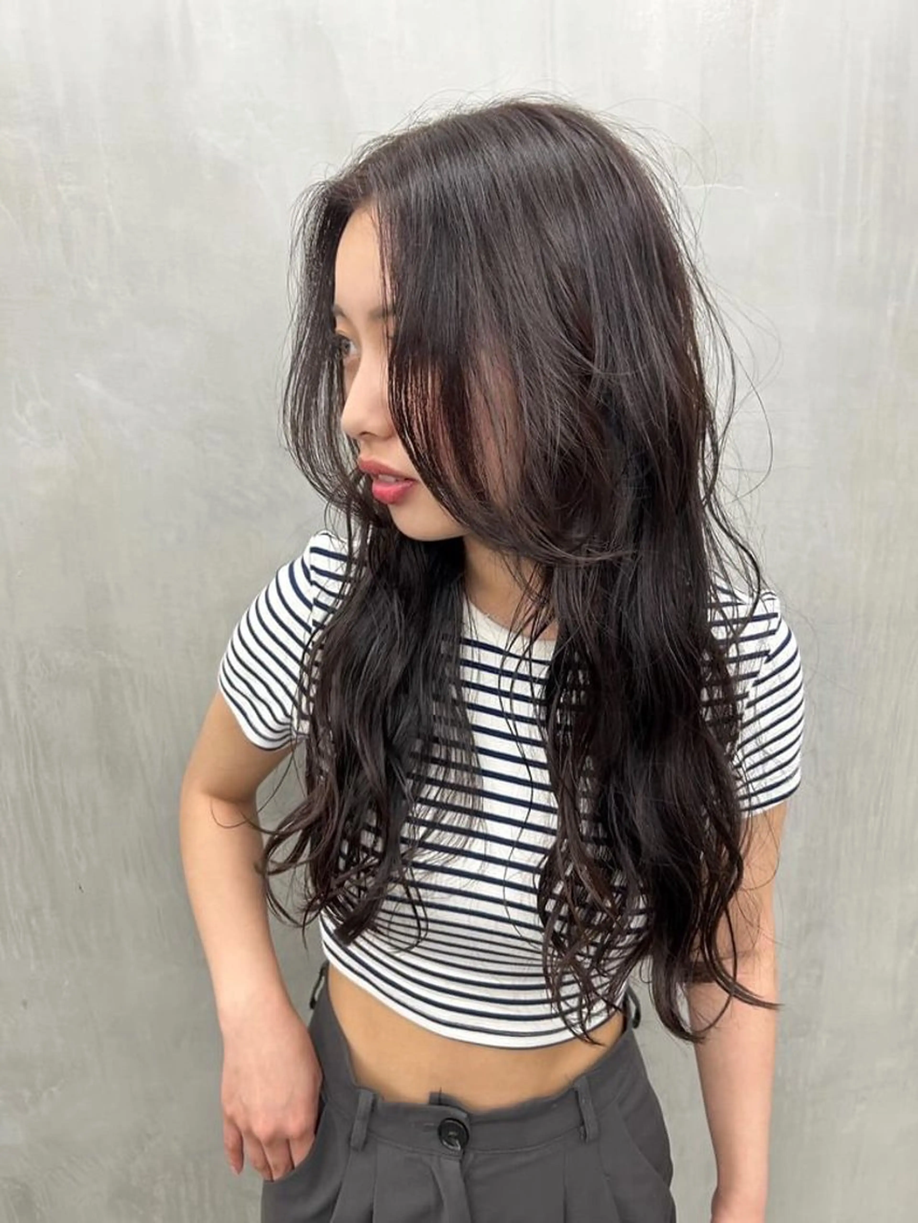 ロング カラー パーマ VIE表参道所属・艶感カラー/縮毛 矯正/りょお🫧のヘアスタイル