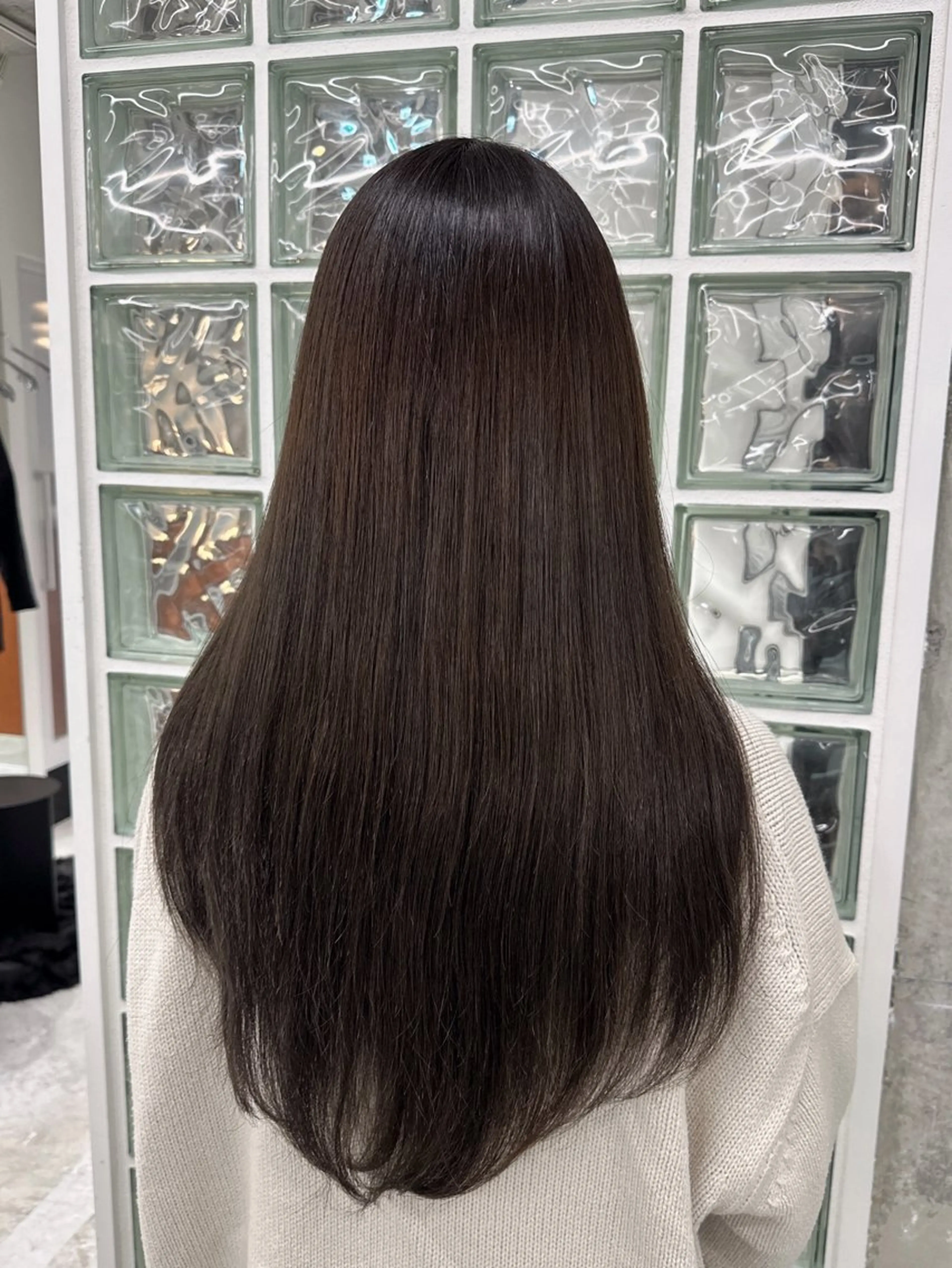 カラー ヘアカラー トリートメント ヘアセット 秋永 鈴のヘアスタイル