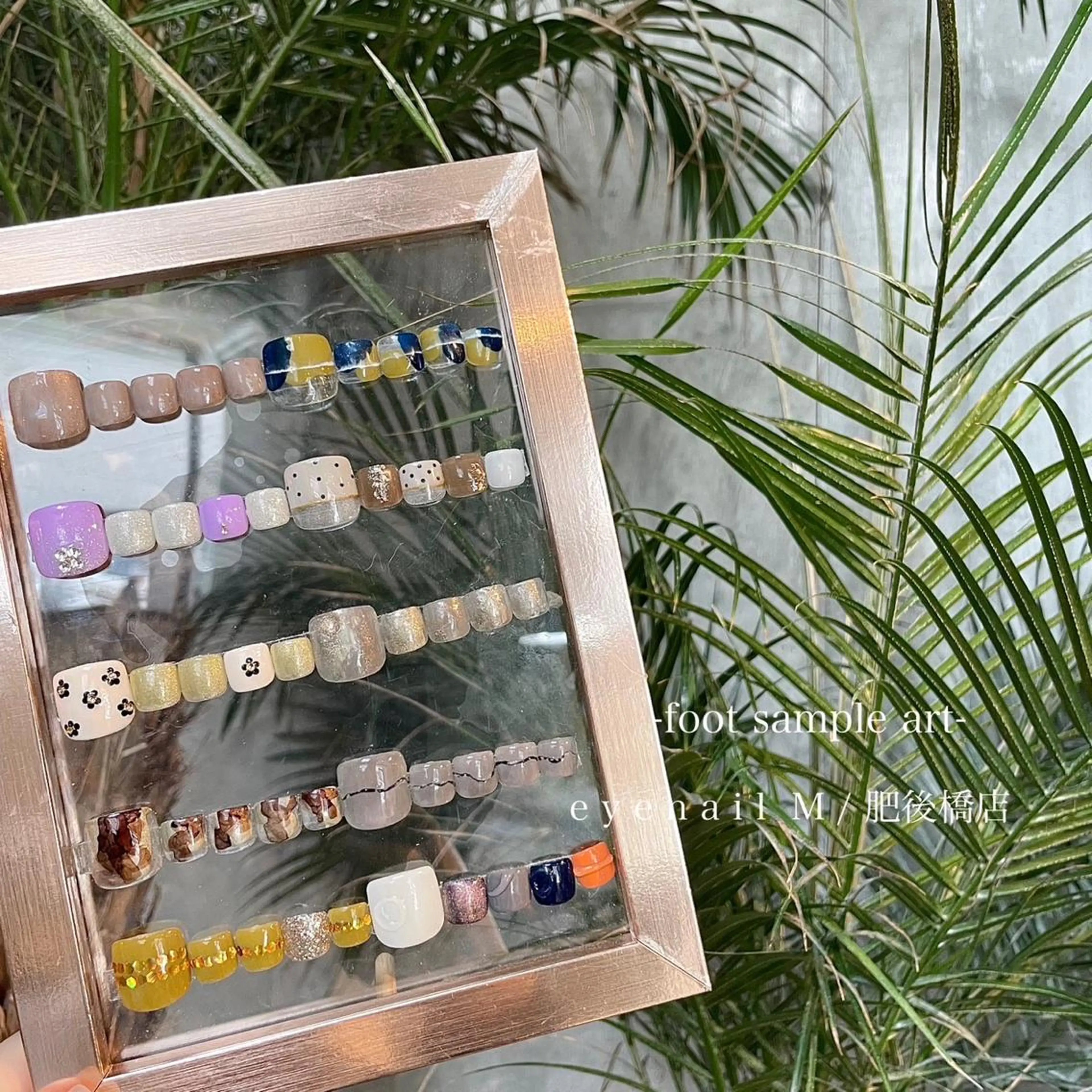 ネイル フットネイル miki 🌿のネイルデザイン