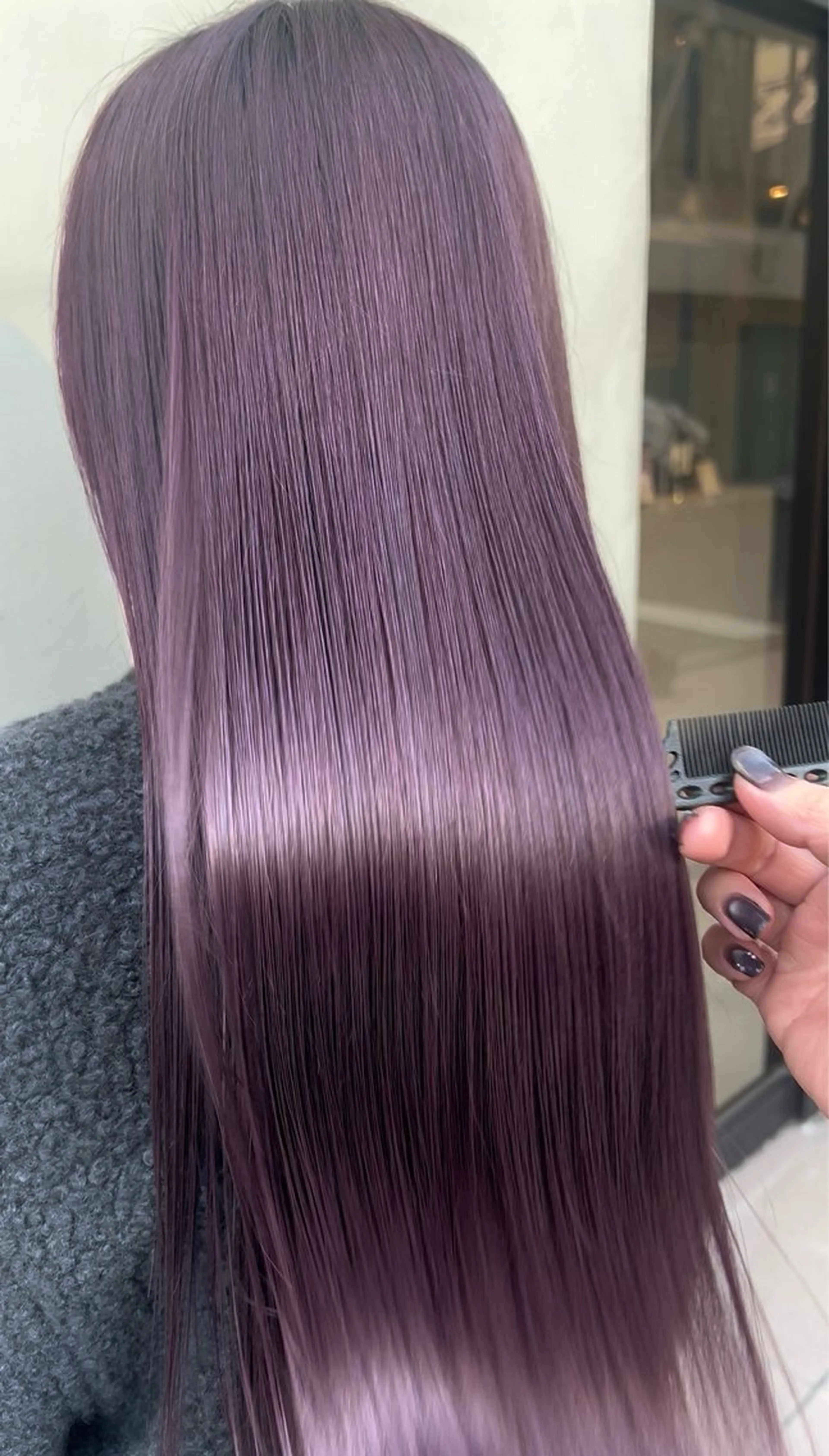 ロング トリートメント ヘアカラー トリートメント カワタ リュウセイのヘアスタイル