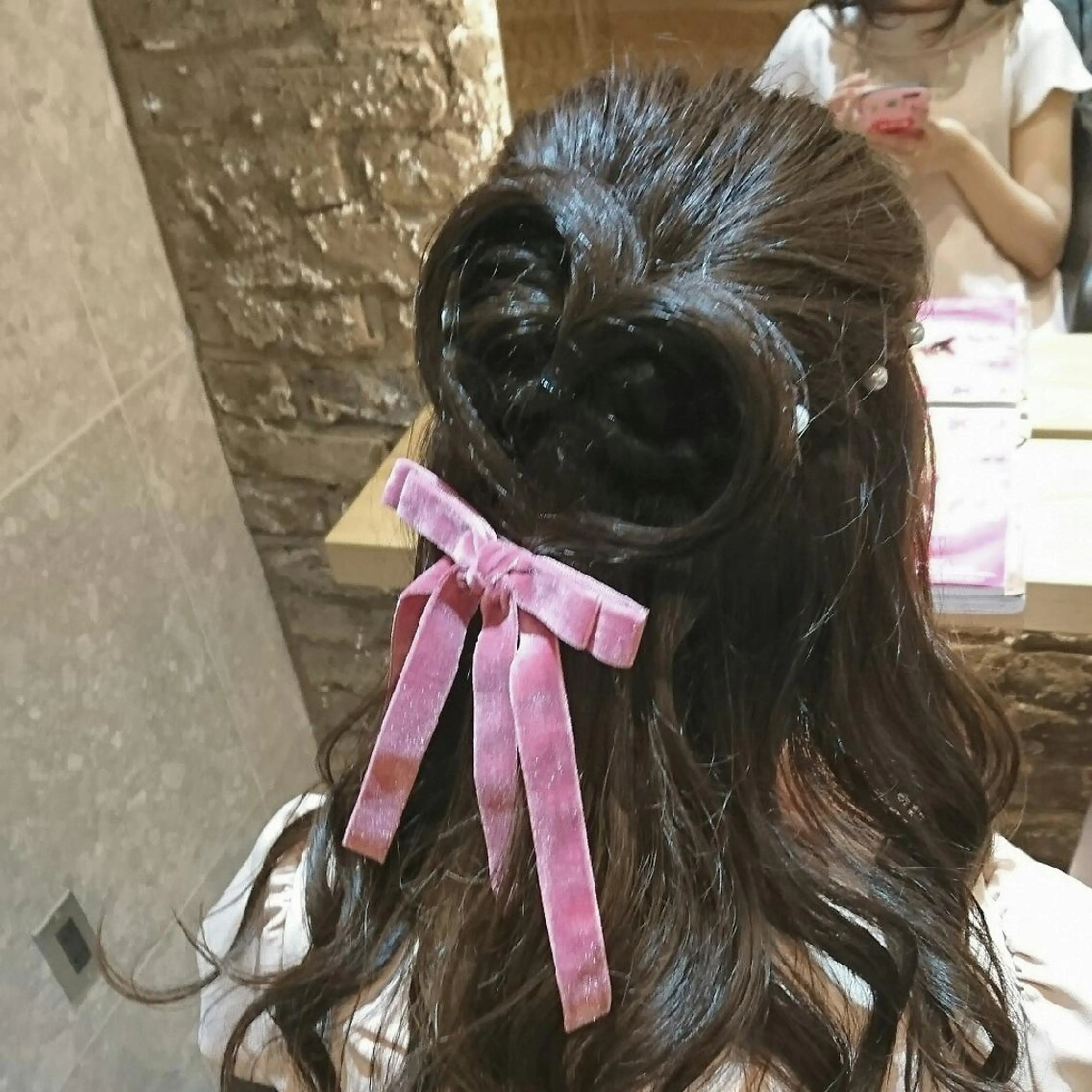 ヘアアレンジ ロング カラー youres センター南所属・今満 精二のヘアスタイル