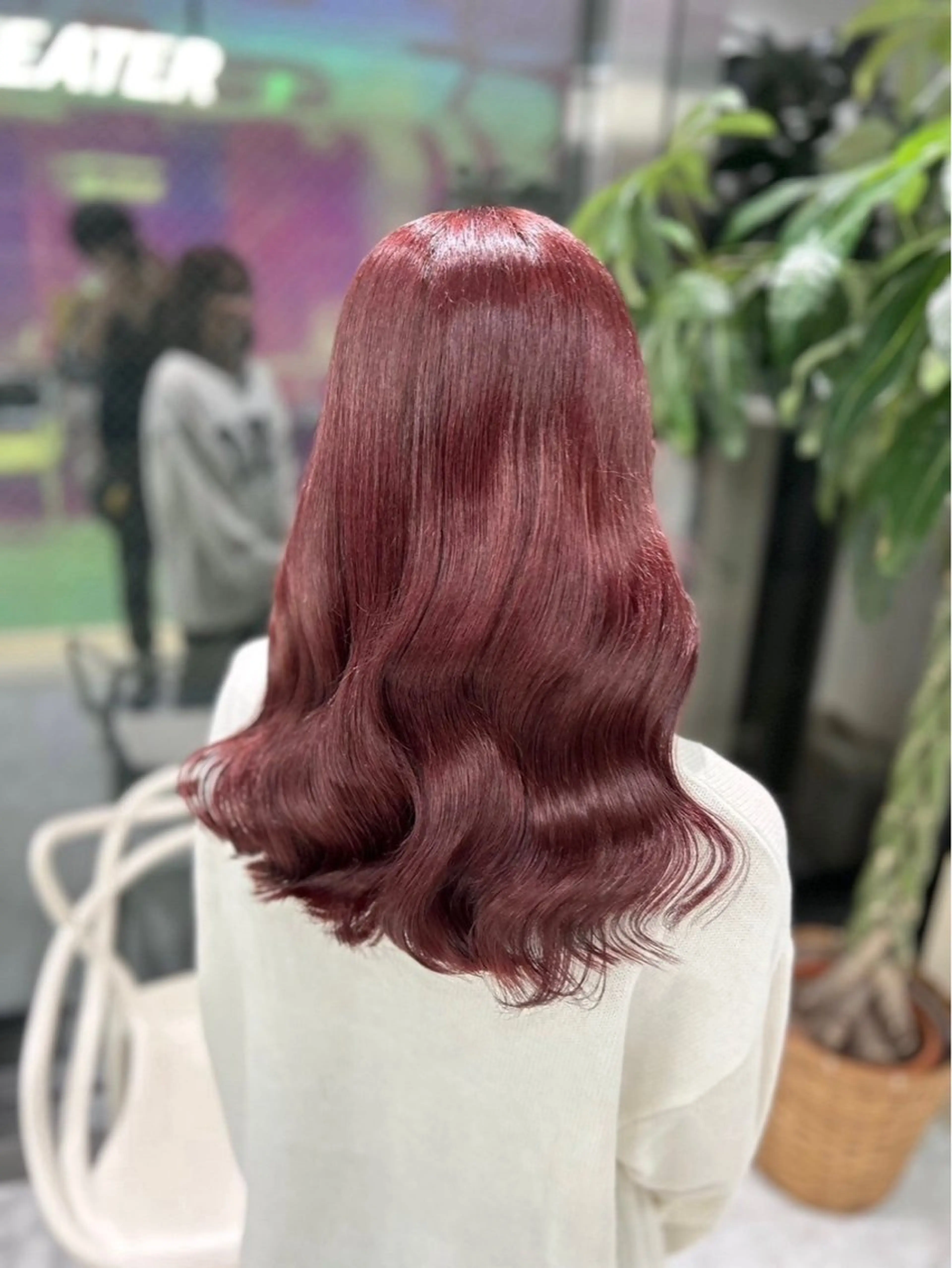 ロング カラー 🥀トレンド韓国暖色 🥀momo🥀のヘアスタイル