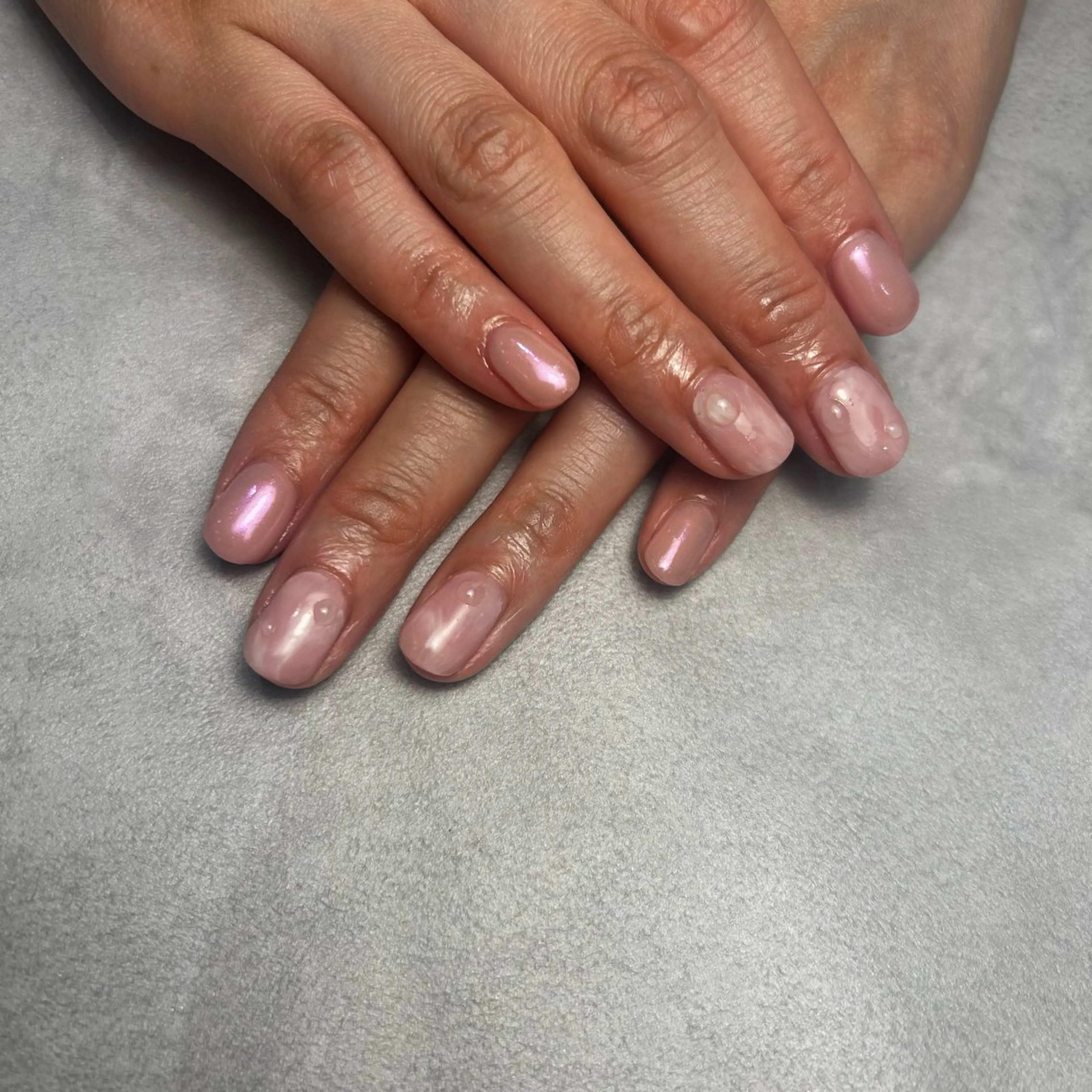 ネイル ピンク ハンドネイル maninail makiのネイルデザイン