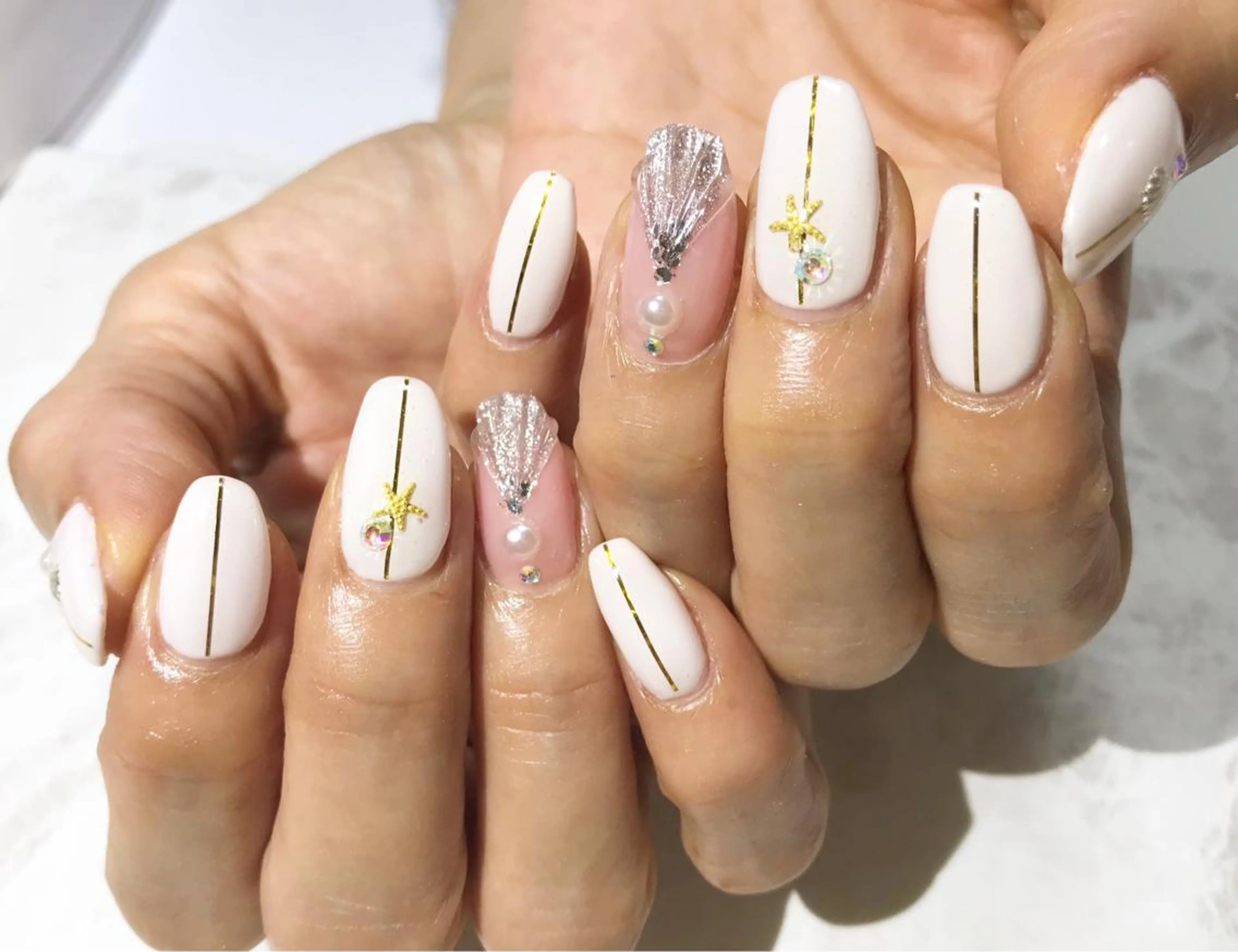 ネイル フットネイル ニュアンスネイル シンプルネイル 春ネイル 夏ネイル ネイル フフラ所属・nail fufla ♡yamane♡のネイルデザイン