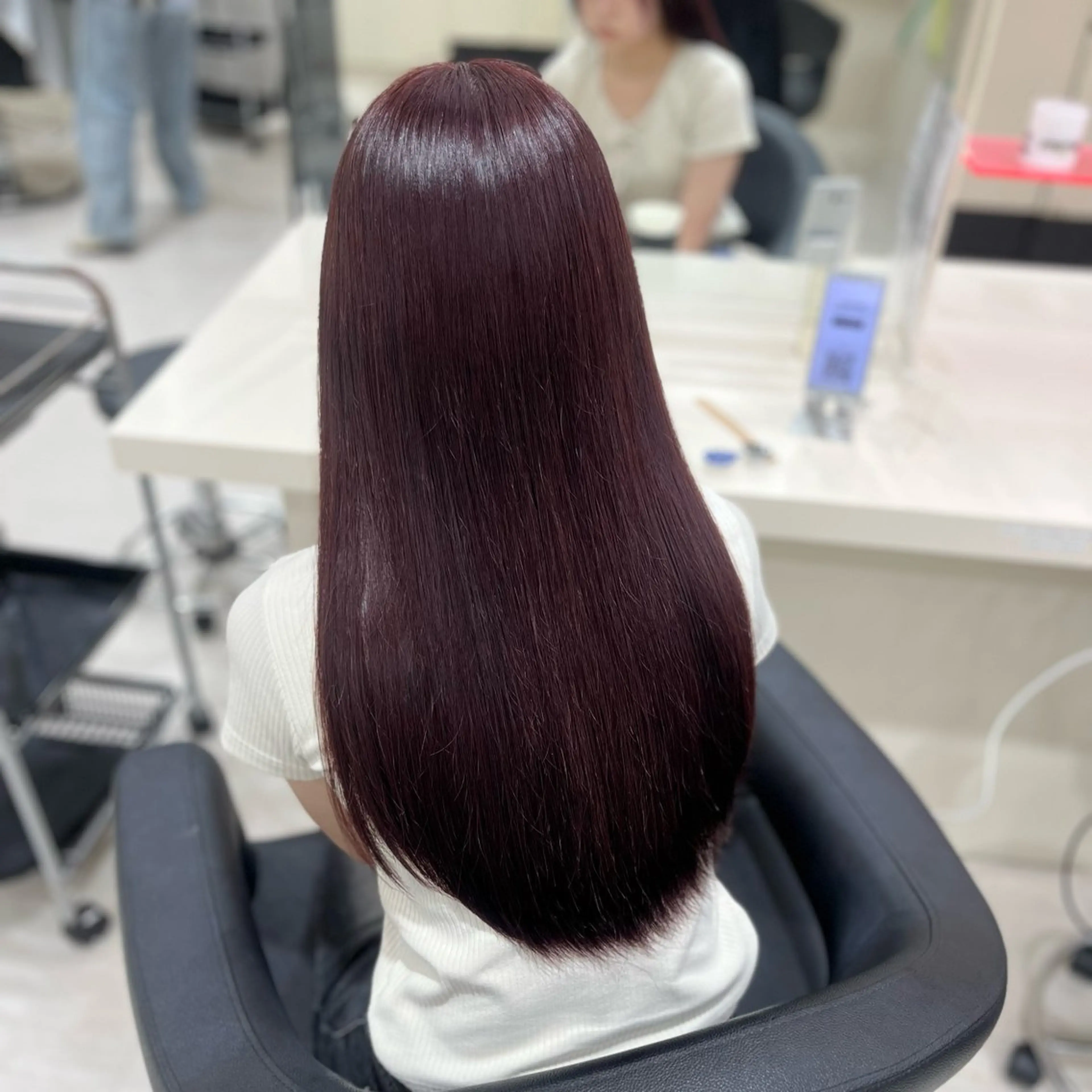💞カット+ブリーチなしダブルカラー＋髪質改善TOKIOトリートメント💞炭酸泉付き巻き髪仕上げ💞の写真