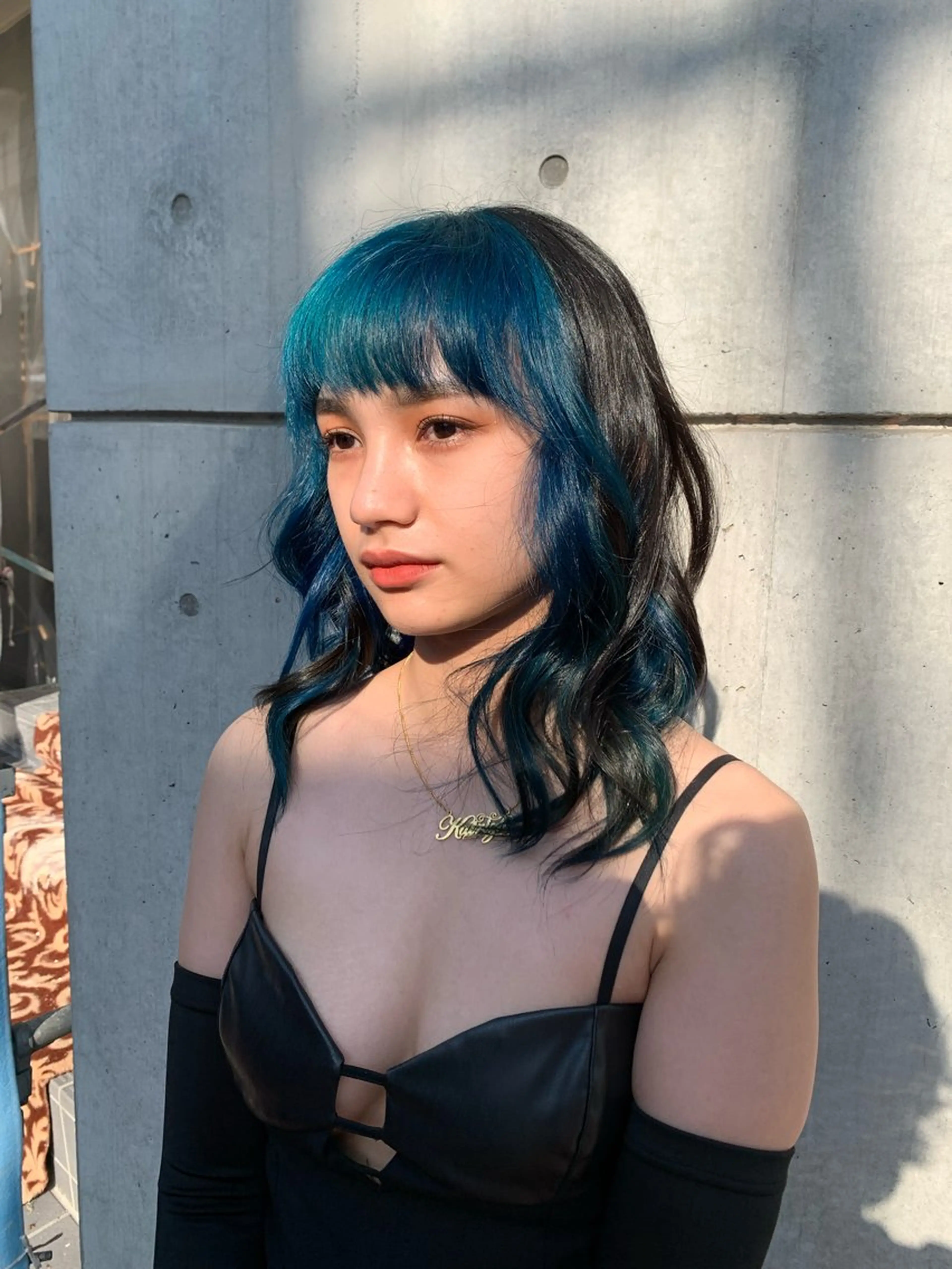 セミロング カラー インナーカラー レイヤーカット レイヤー/艶髪/ 髪質改善/YUYAのヘアスタイル