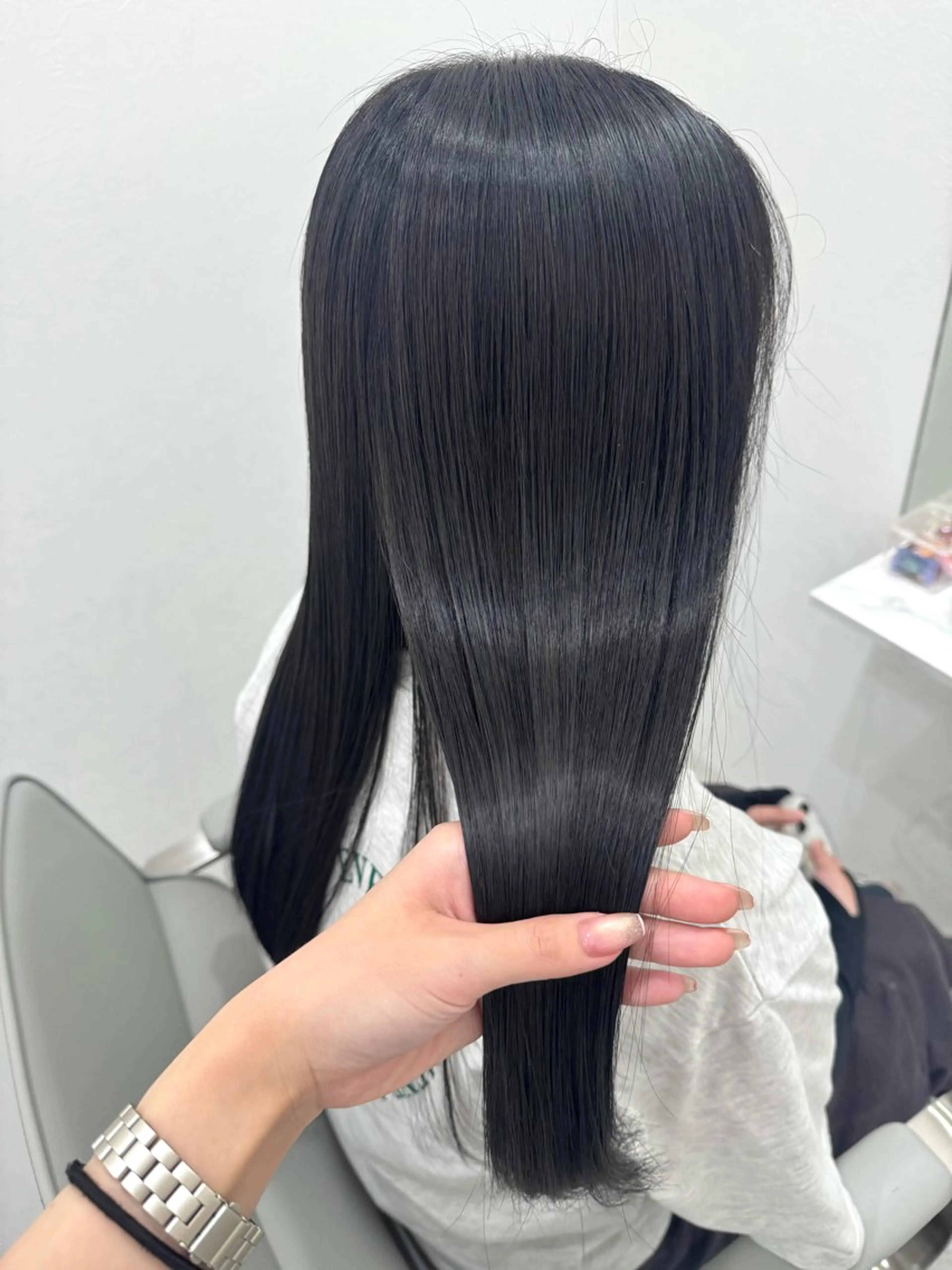 ロング 髪質改善 トリートメント カット ヘアカラー トリートメント 💎縮毛矯正/透明感 カラー💎椎葉みひろのヘアスタイル