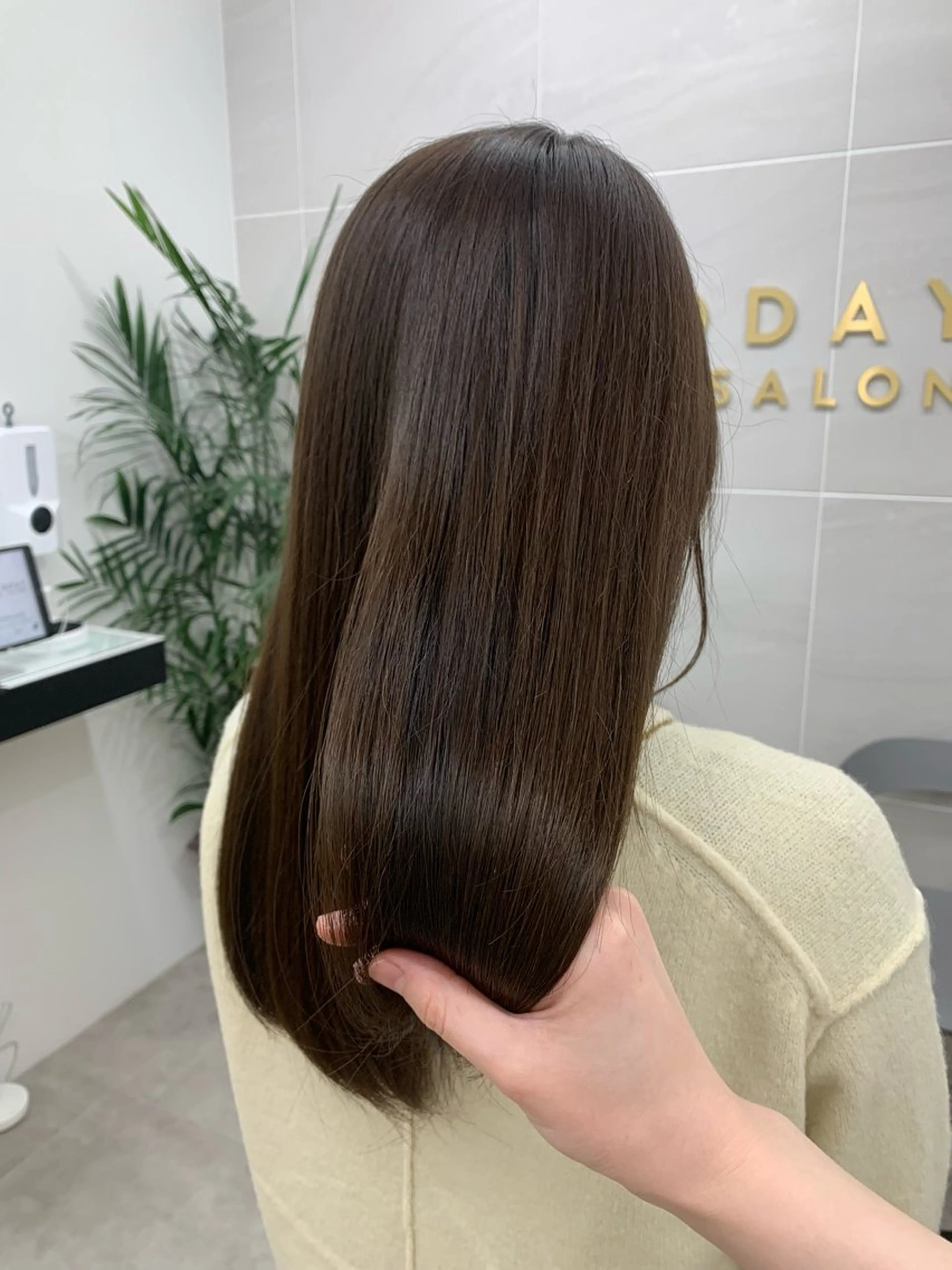 セミロング カラー ヘアカラー ヘッドスパ 本格ヘッドスパ🌿 ×ヘア　佐藤のヘアスタイル