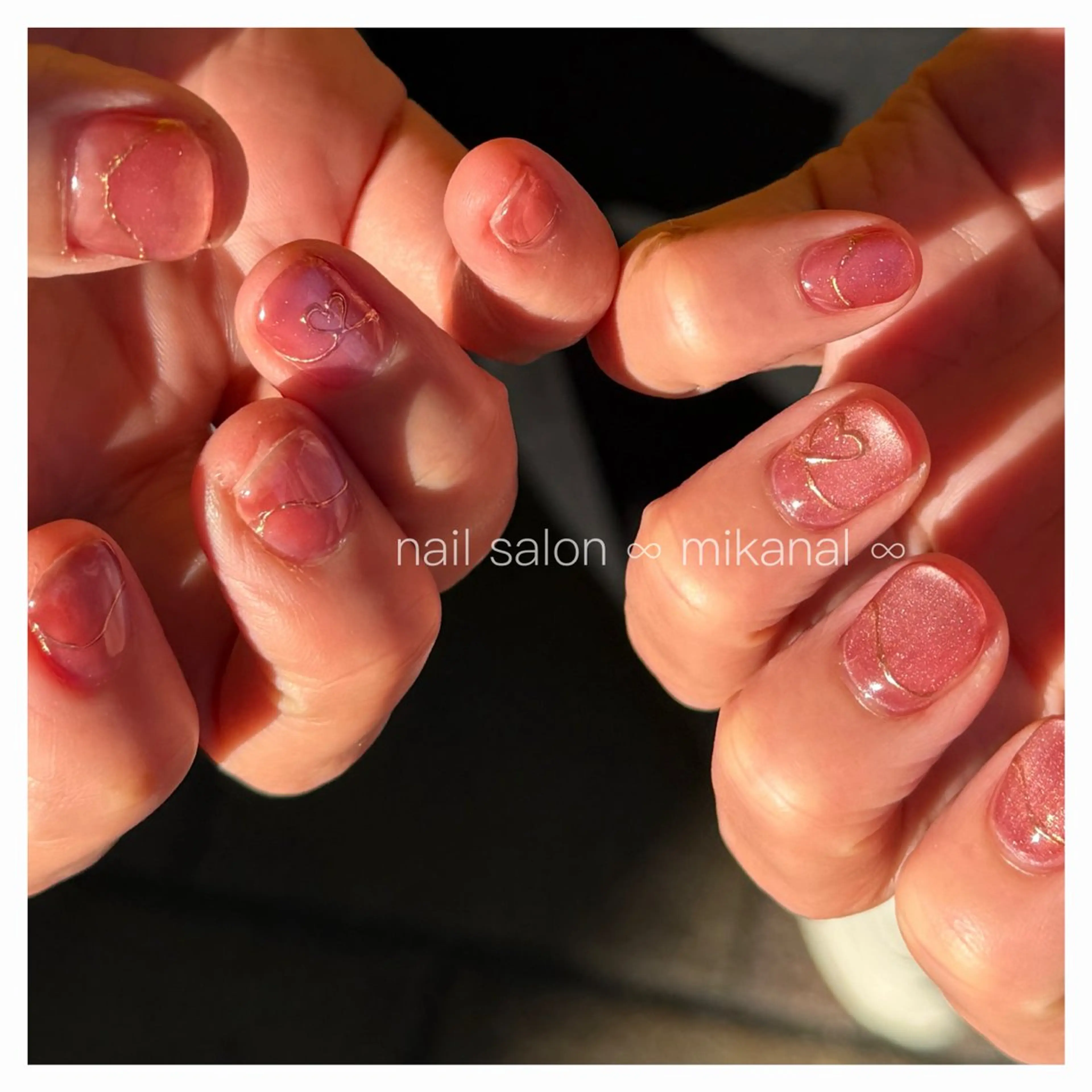 ネイル ハンドネイル nail salon  ∞ mikanal ∞所属・nailsalon ∞ ﾐｶﾅﾙ ∞のネイルデザイン