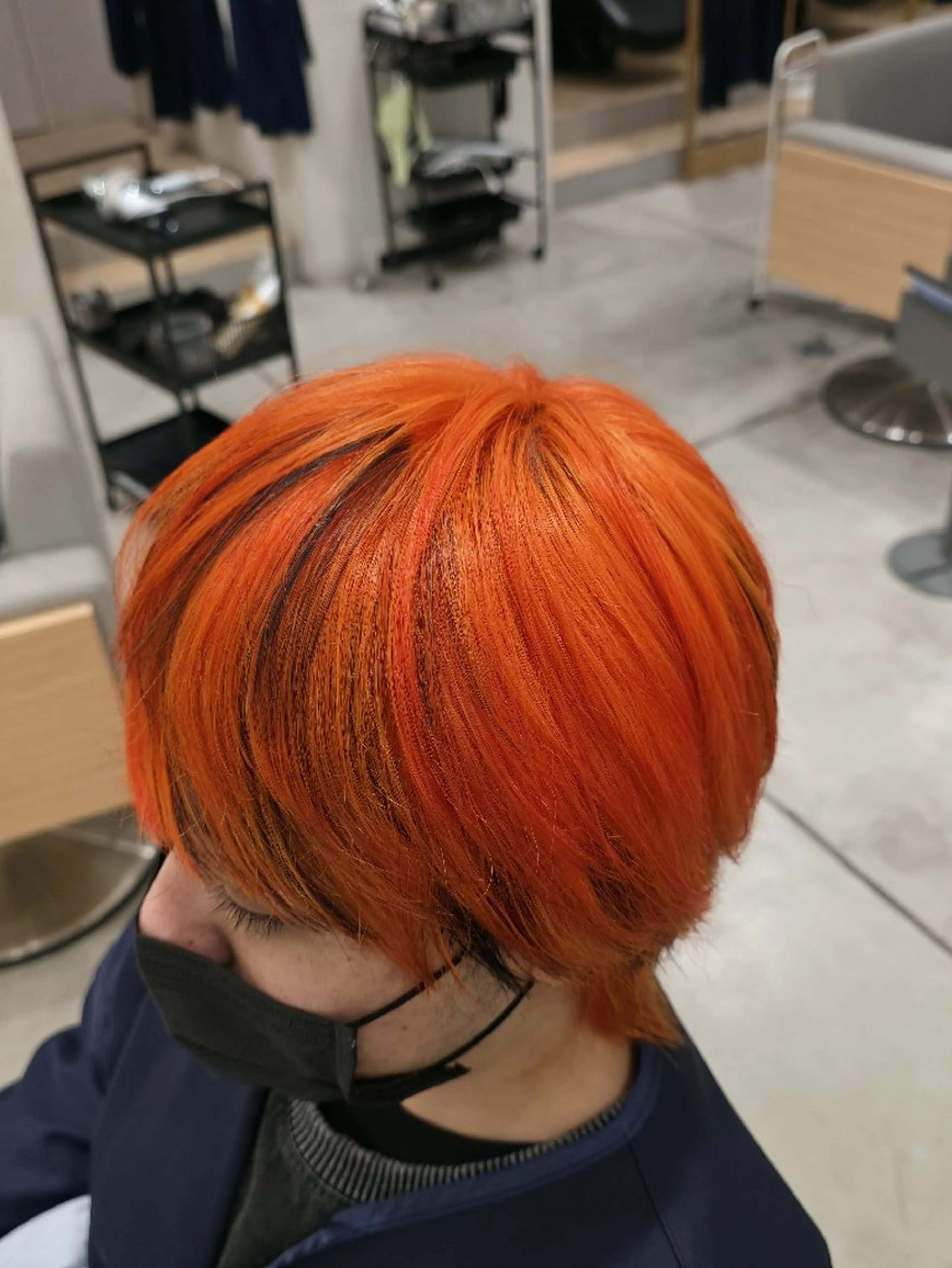 ショート ヘアカラー トリートメント stair:case所属・髪質改善ストレート NO.1 深澤 颯斗のヘアスタイル
