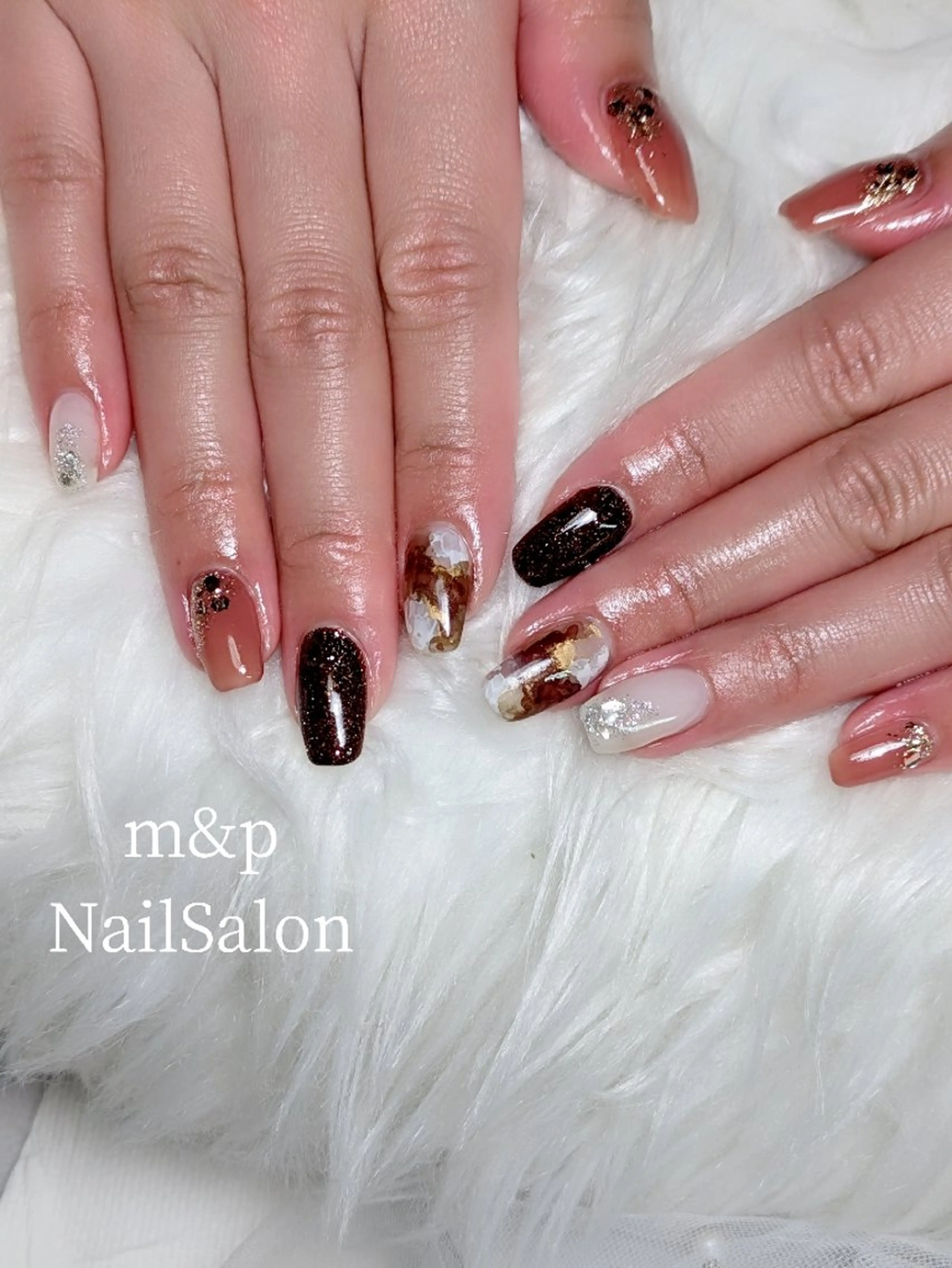 ネイル ハンドネイル m&pPrivate nailsalonのネイルデザイン