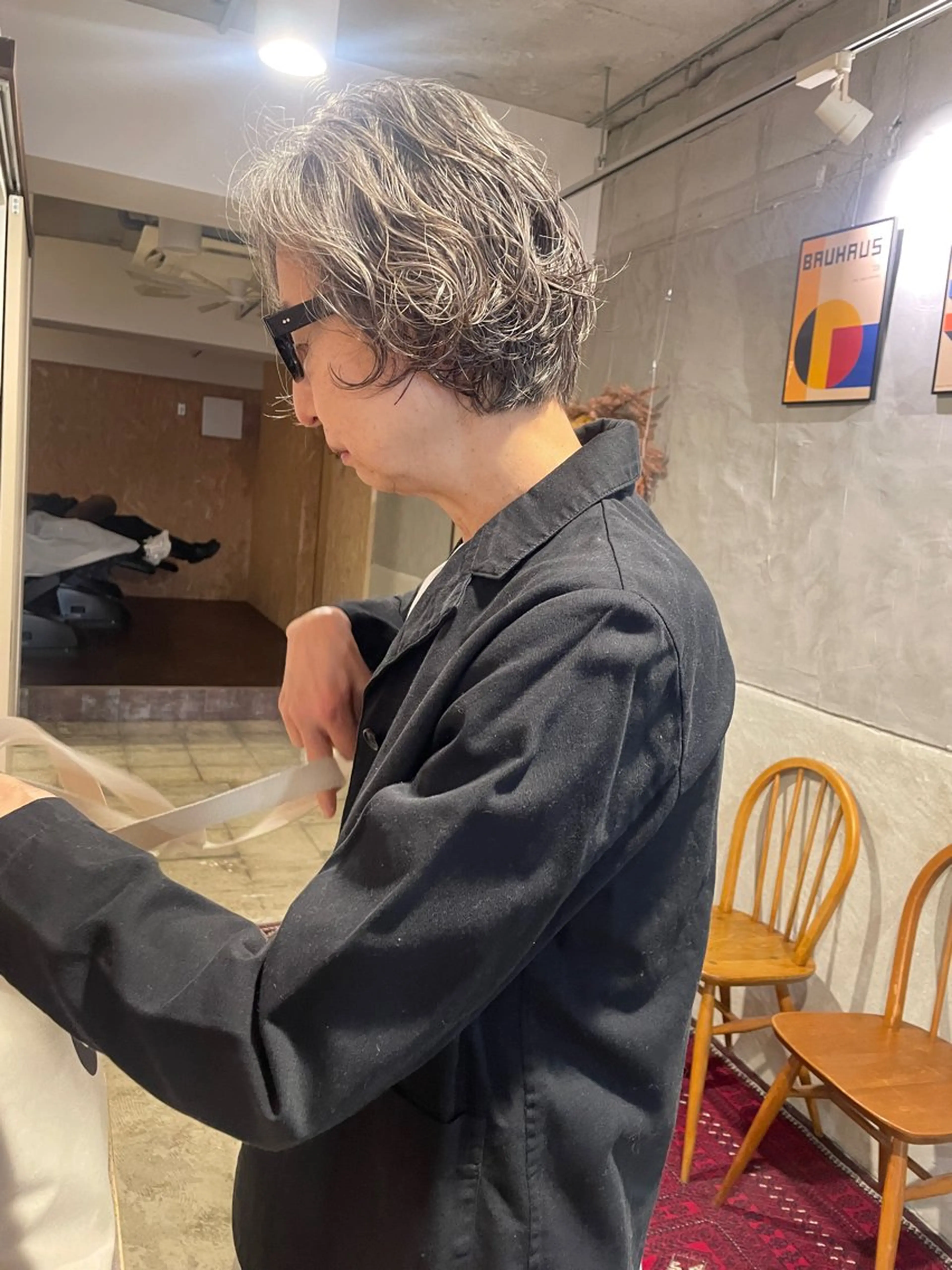 ショート パーマ カット パーマ さの あやねのヘアスタイル
