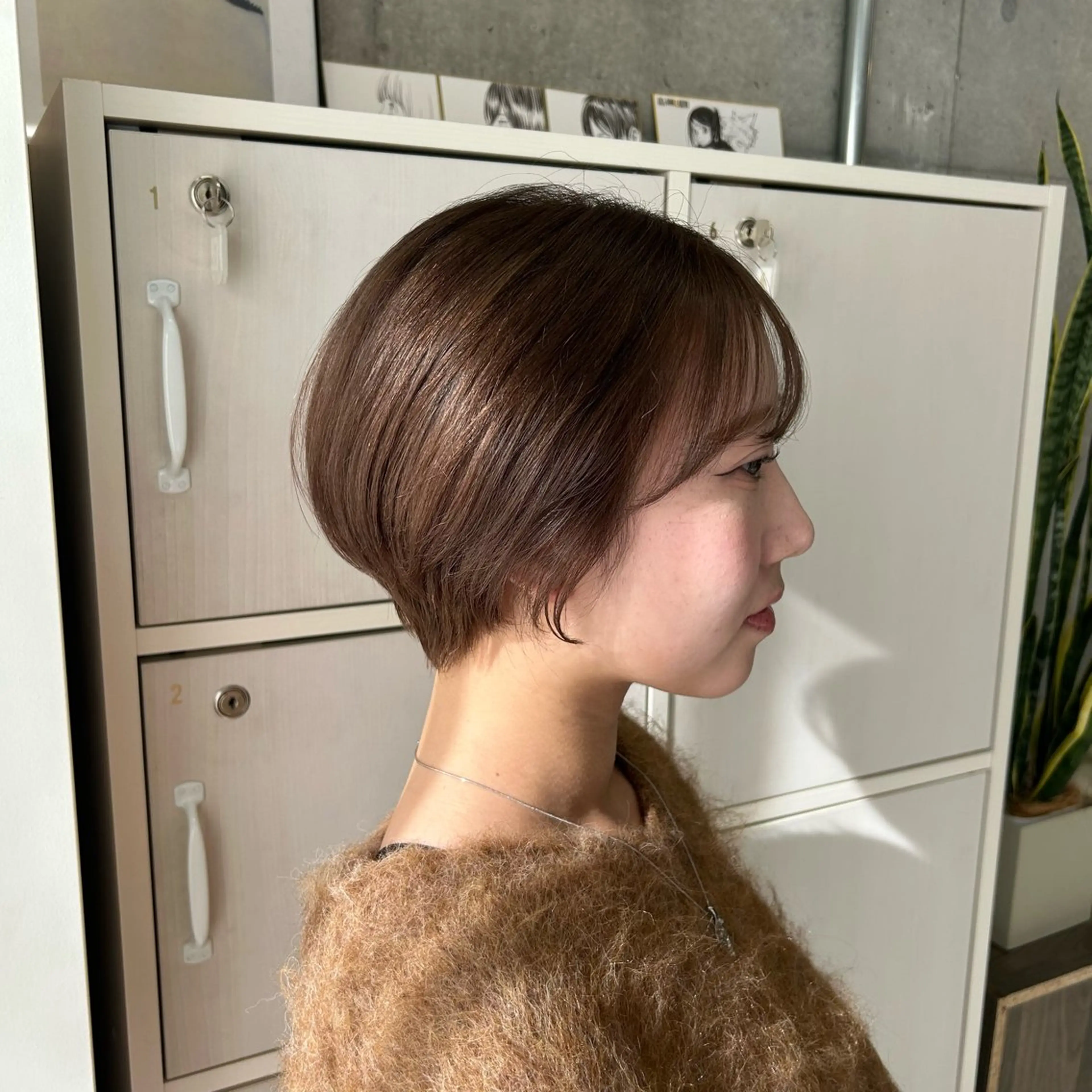 ショート ショートヘア カット ヘアカラー トリートメント Lomalia Yuukaのヘアスタイル