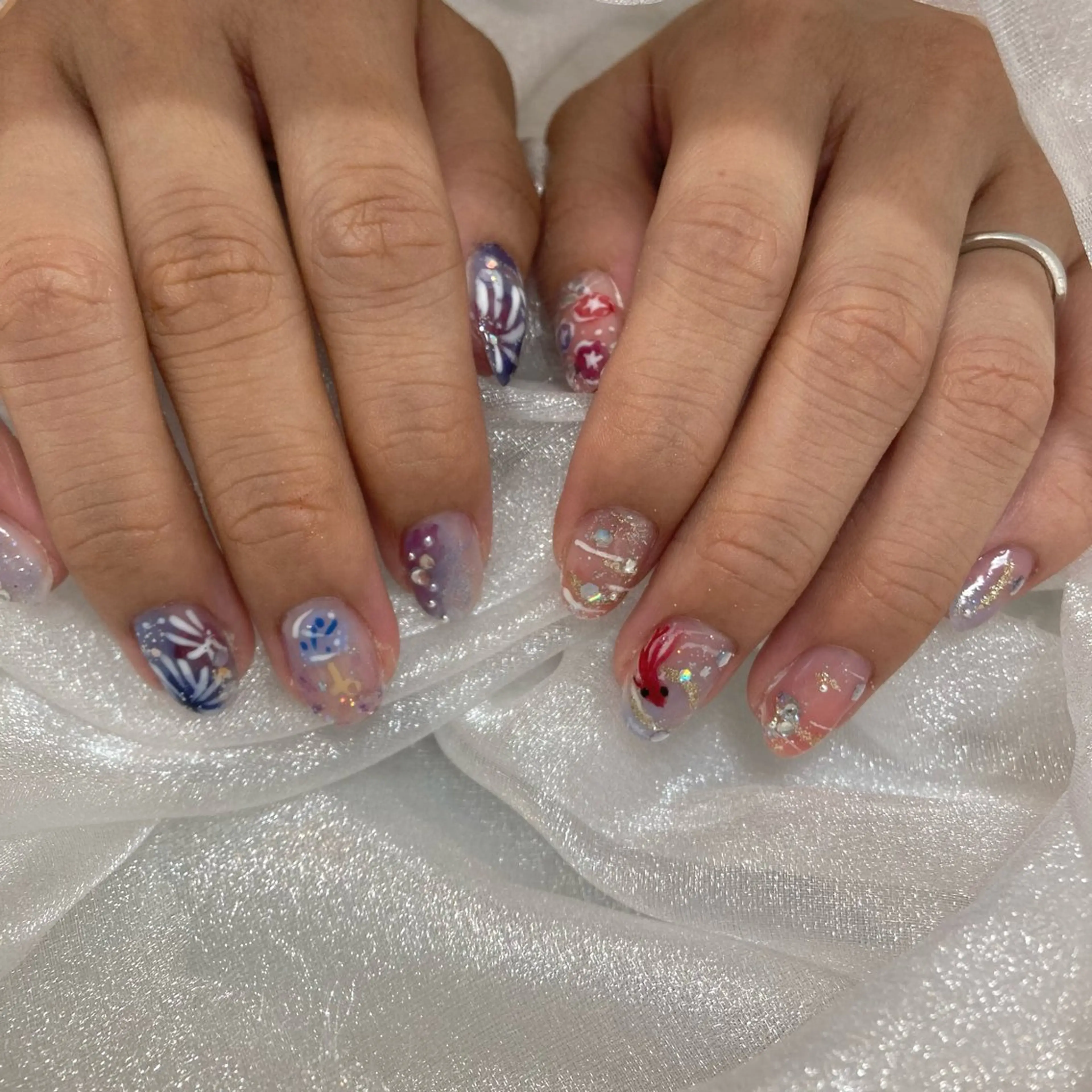 ネイル ハンドネイル kagei rinaのネイルデザイン